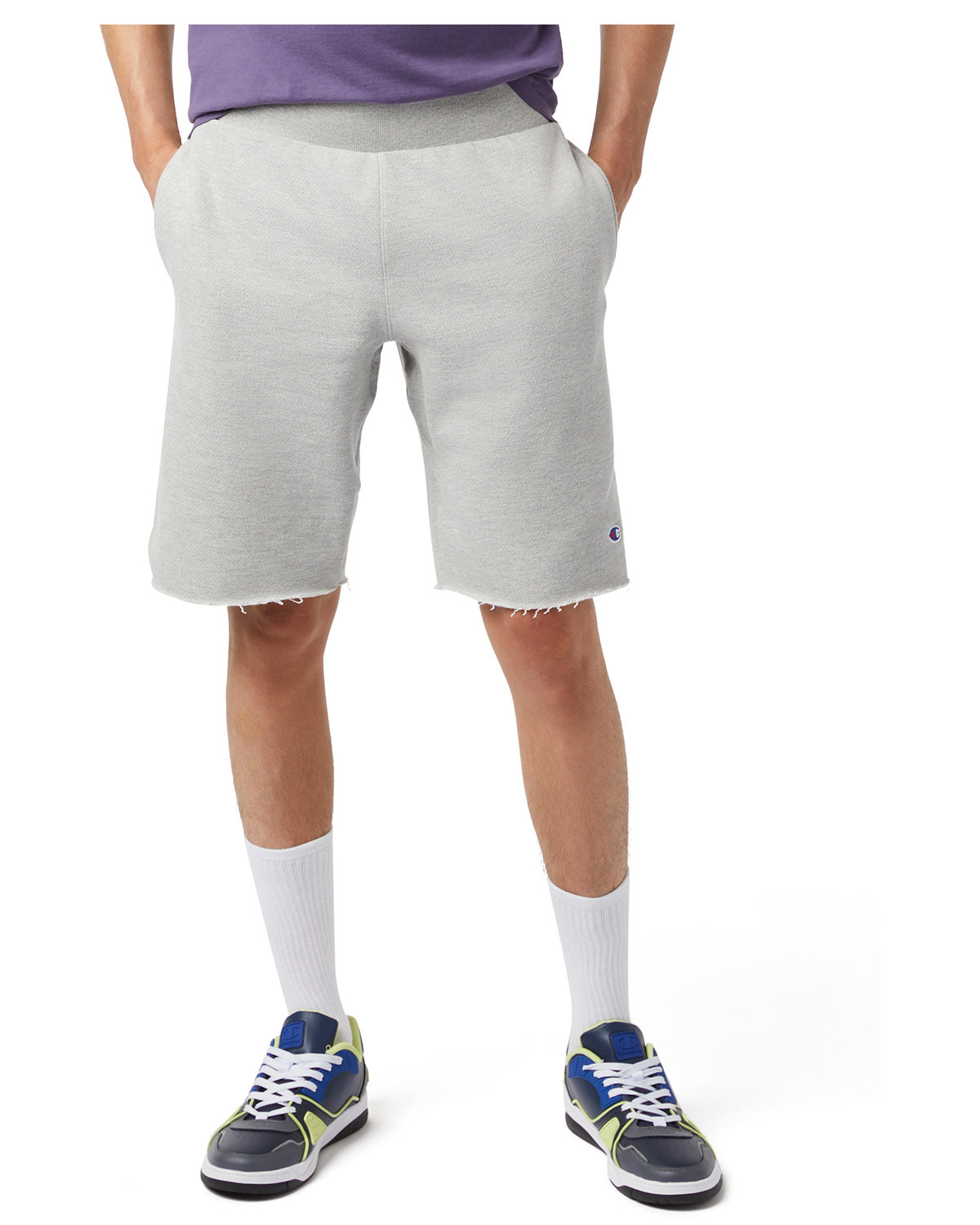 Mens Cotton Gym Short With Pockets-Champion