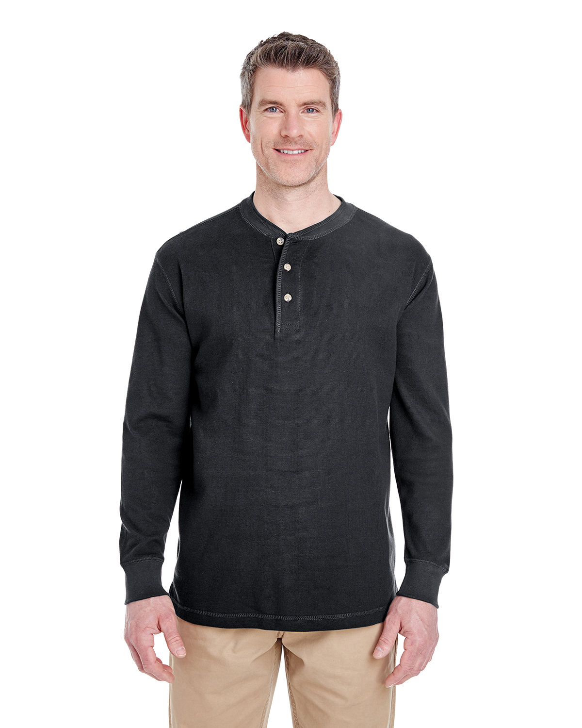 Adult Mini Thermal Henley-