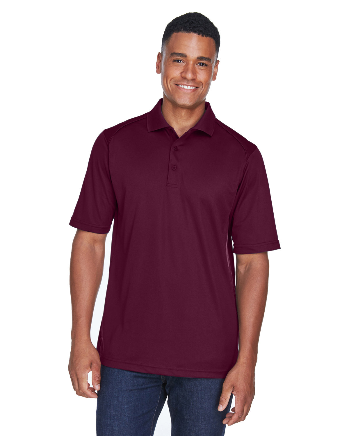 Mens Eperformance™ Shield Snag Protection Short-Sleeve Polo-Extreme