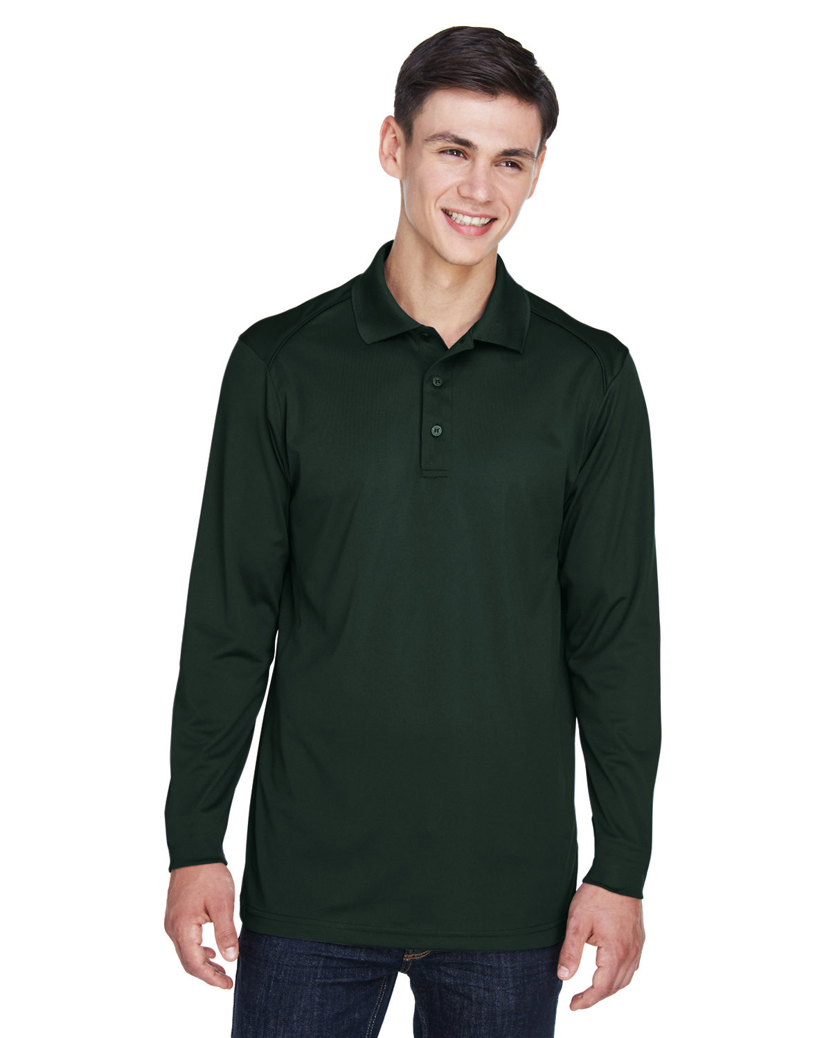 Mens Eperformance&#8482; Snag Protection Long&#45;Sleeve Polo-Extreme