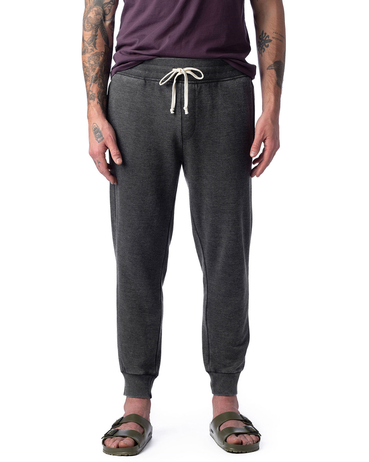 Mens Campus Mineral Wash French Terry Jogger-Alternative