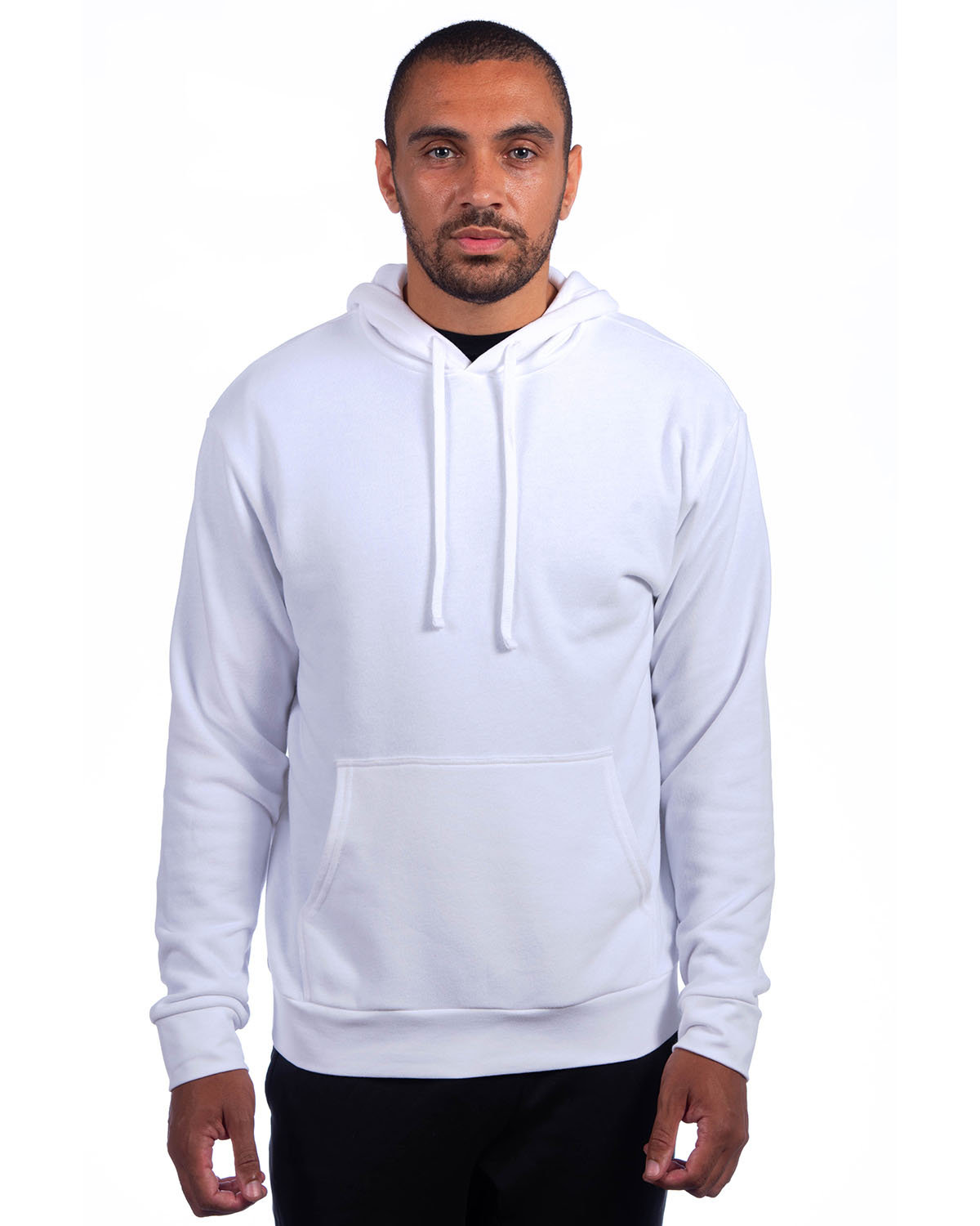 Adult Sueded French Terry Pullover Sweatshirt-Next Level Apparel