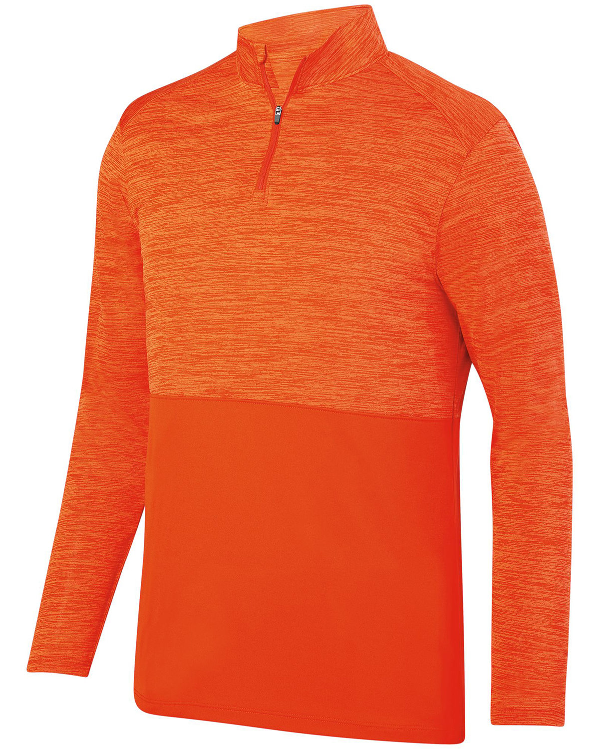 Adult Shadow Tonal heather Quarter&#45;Zip Pullover-Augusta Sportswear