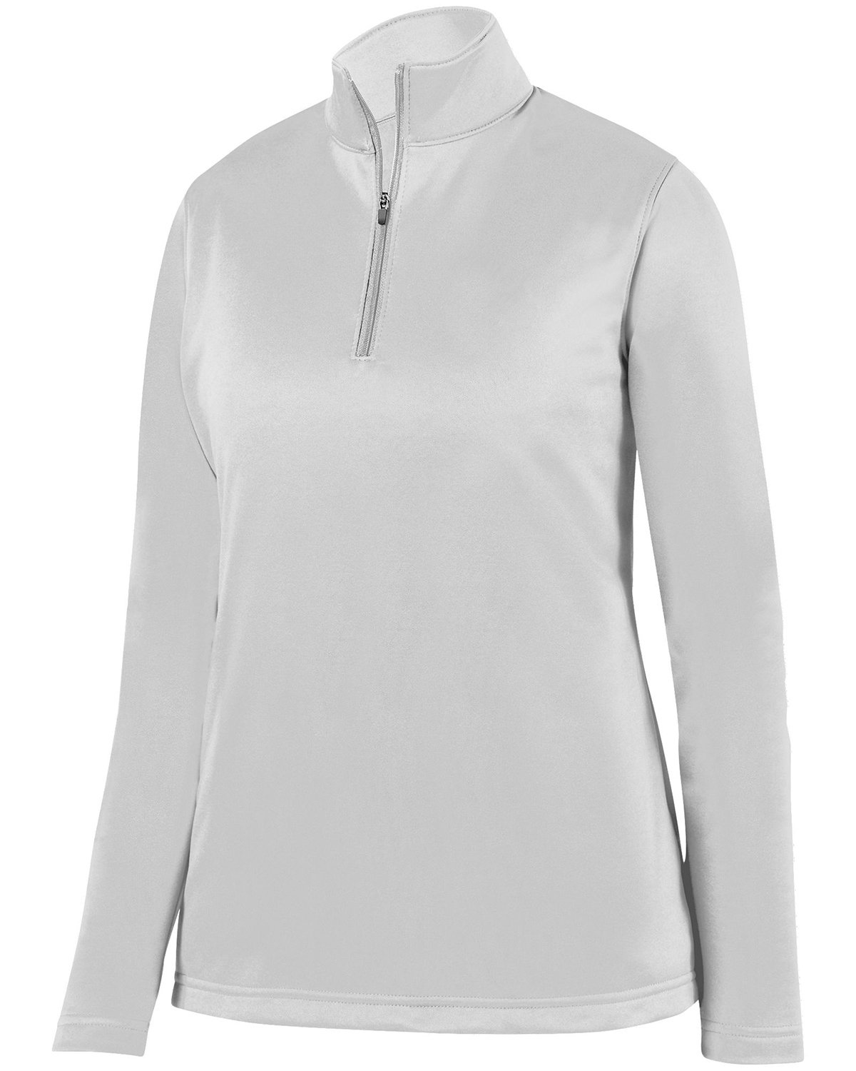 Ladies Wicking Fleece Quarter-Zip Pullover-Augusta Sportswear