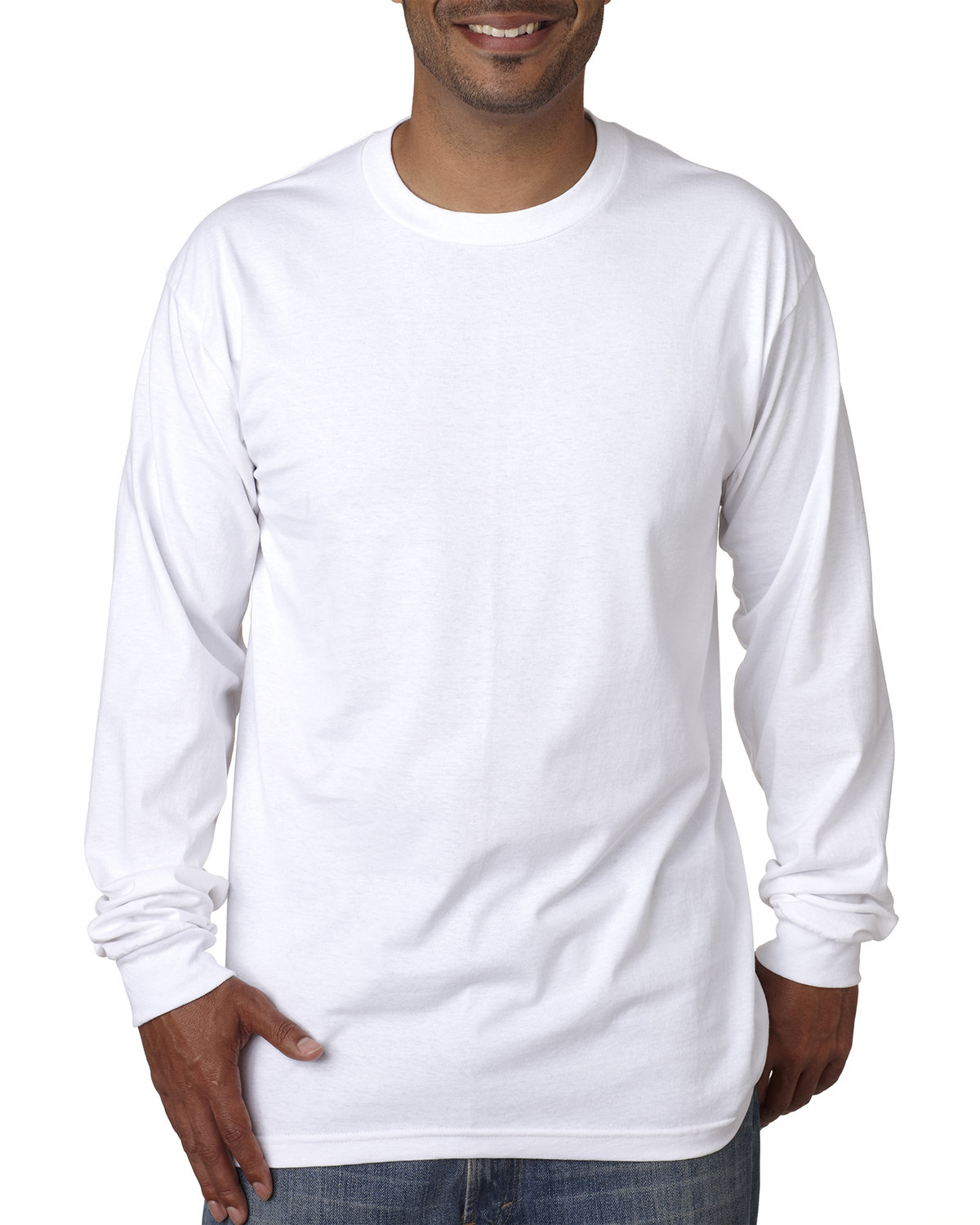 Adult Long-Sleeve T-Shirt-Bayside