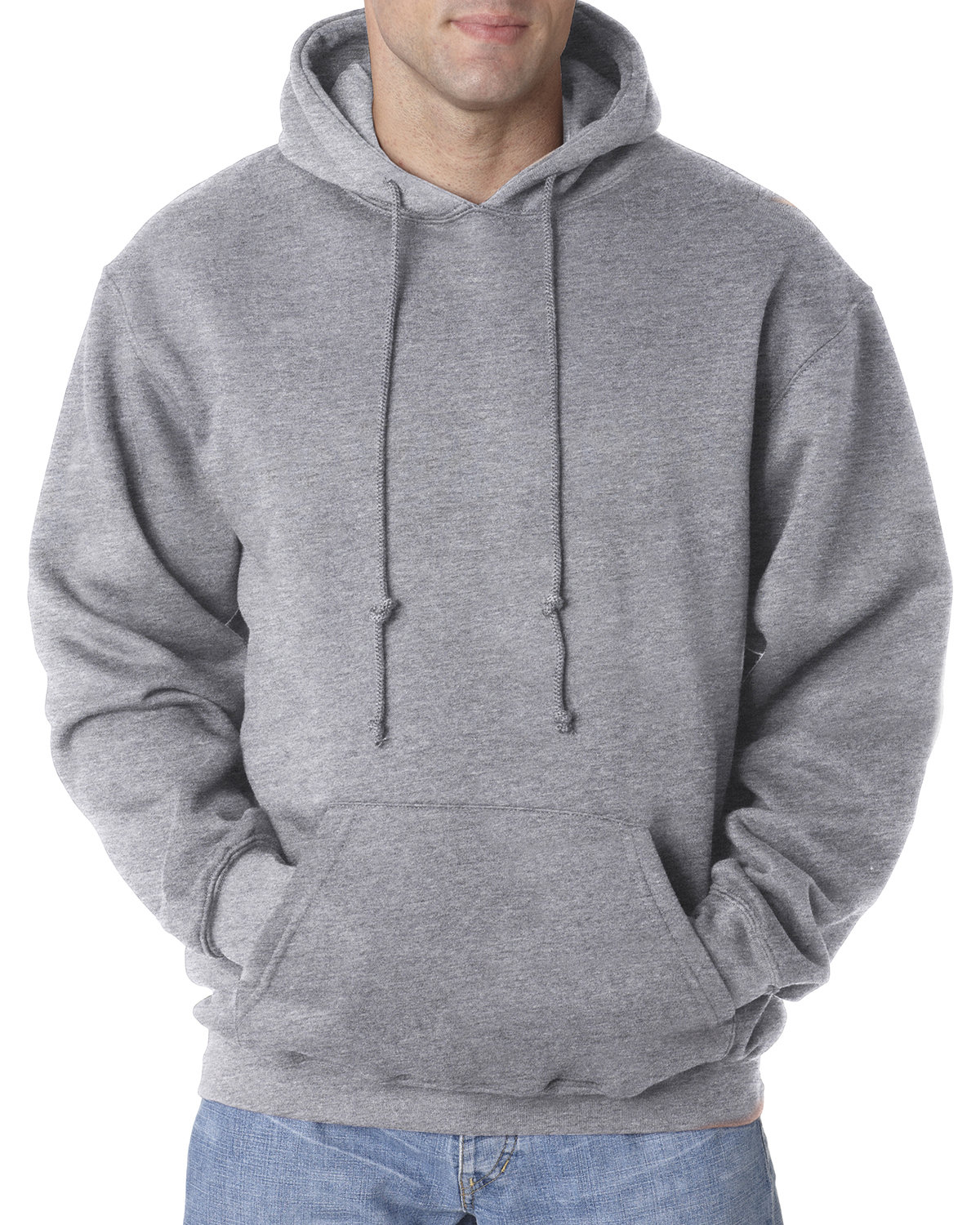 Adult Pullover Hooded Sweatshirt-Bayside
