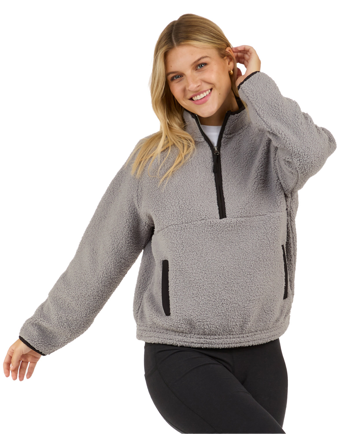 Ladies Everest Pile Fleece Half-Zip Pullover-
