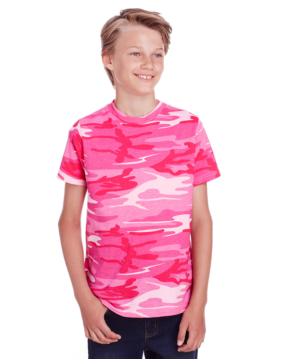 Youth Camo T-Shirt-Code Five