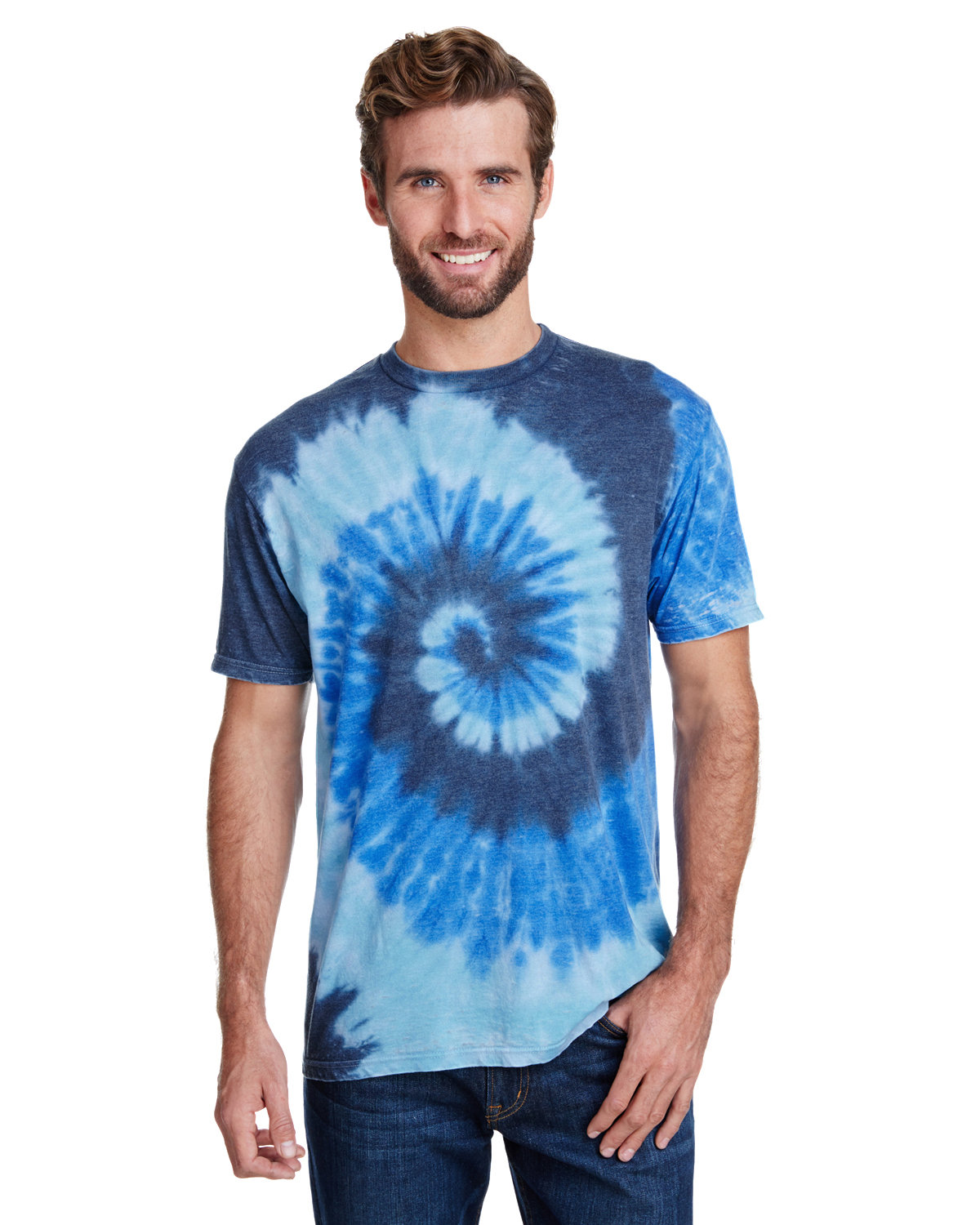Adult Burnout Festival T-Shirt-Tie&#45;Dye