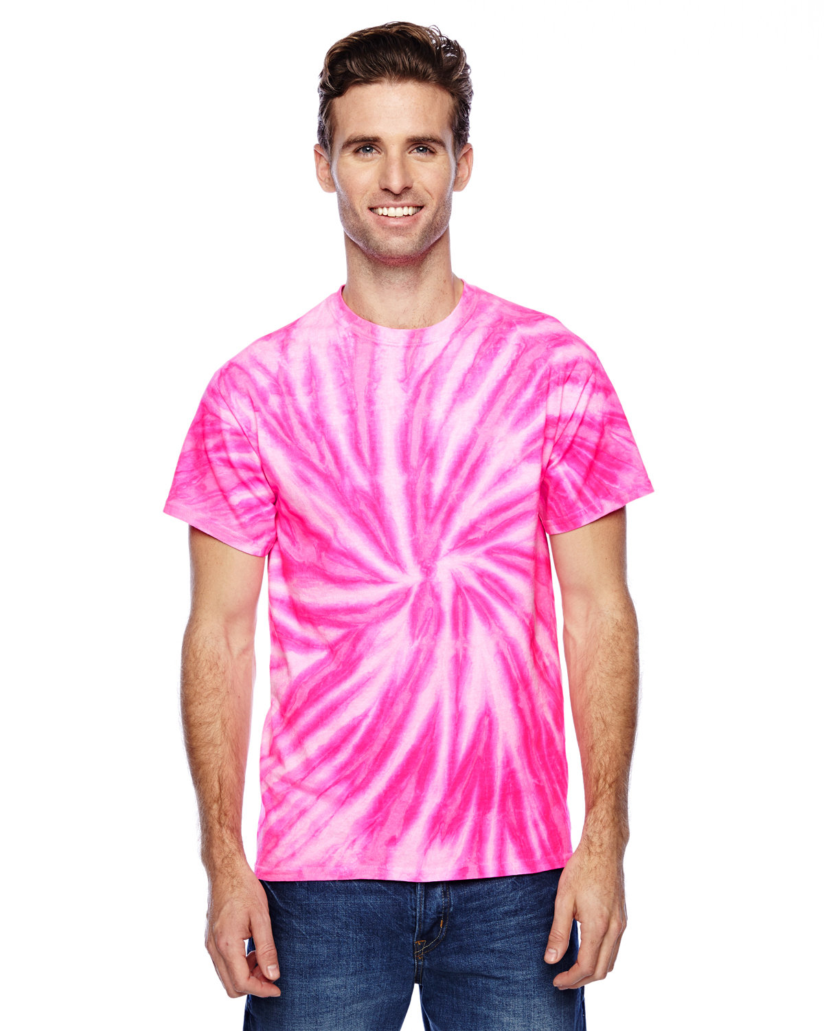 Adult Twist Tie-Dyed T-Shirt-
