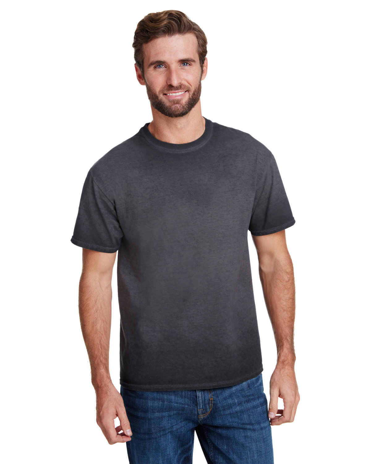 Adult Oil Wash T-Shirt-Tie&#45;Dye