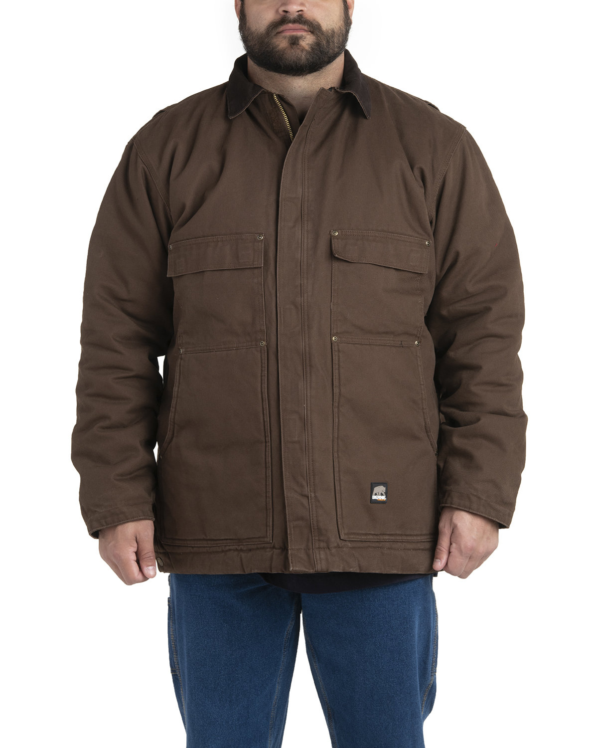 Buy Mens Tall Highland Washed Chore Coat - Berne Online at Best price - TN