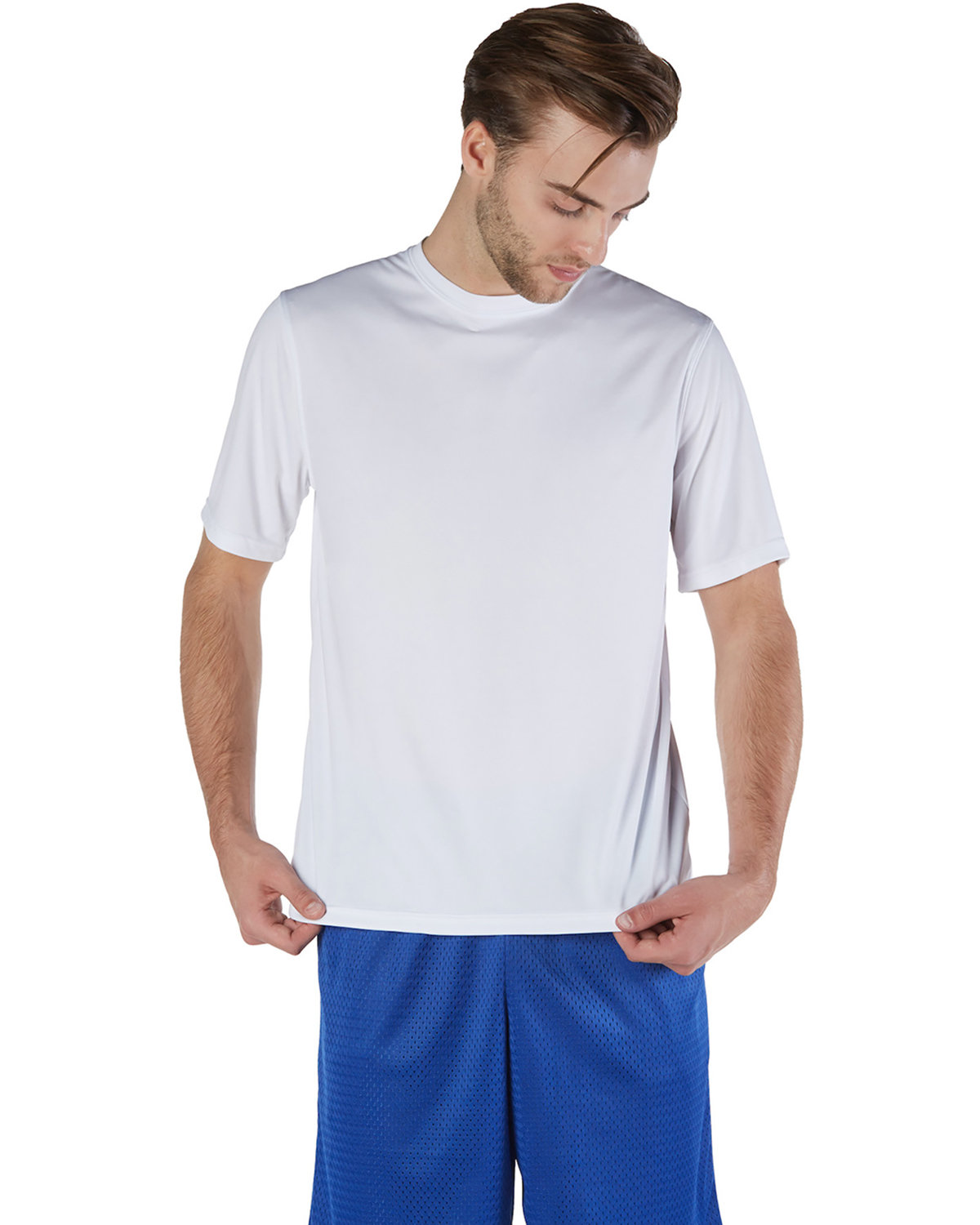 Adult Double Dry® Interlock T-Shirt-Champion