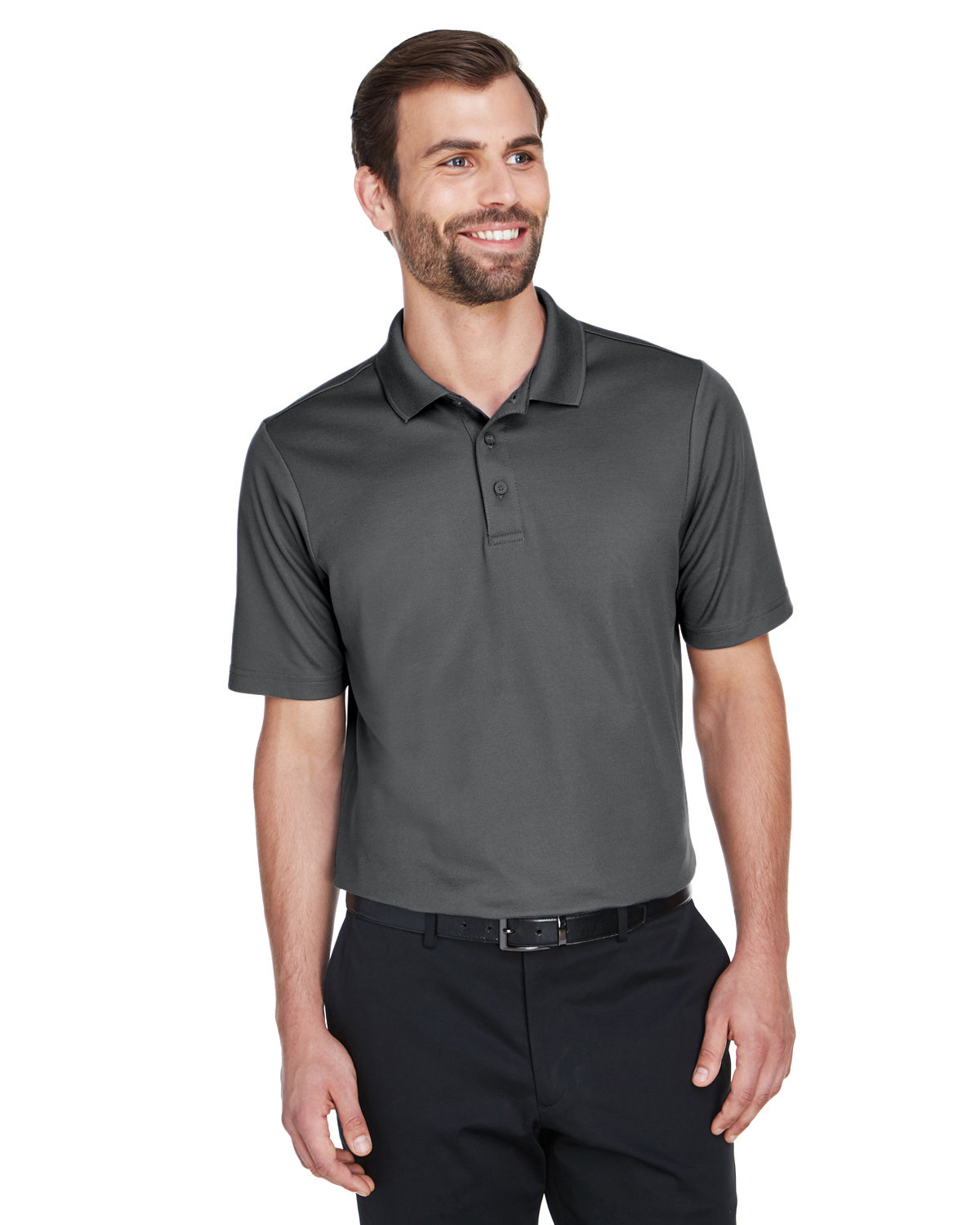 Crownlux Performance® Mens Plaited Polo-