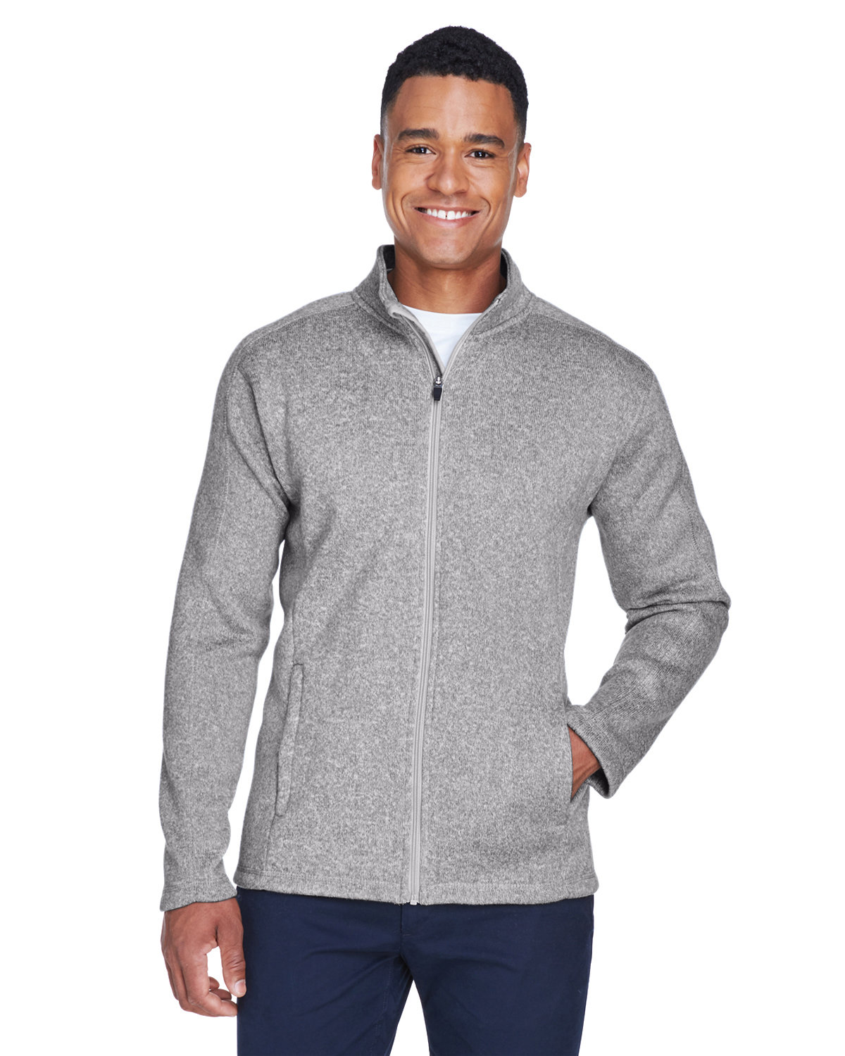 Mens Bristol Full-Zip Sweater Fleece Jacket-Devon &#38; Jones