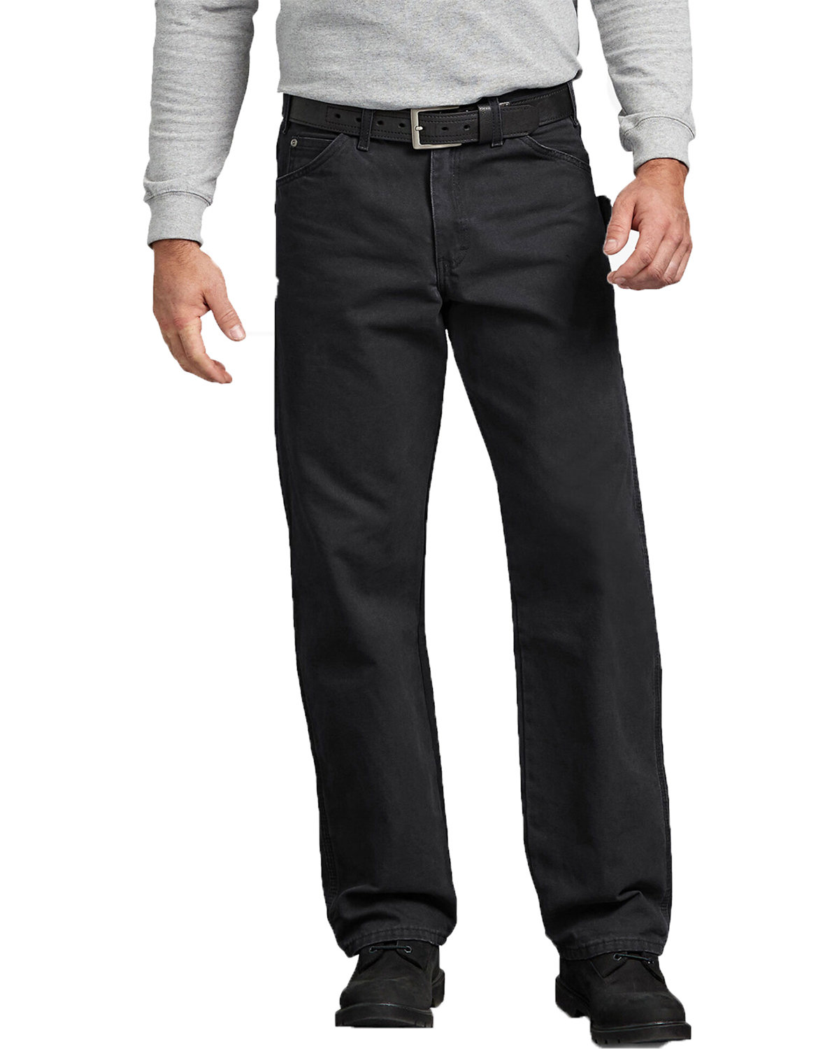 Mens Relaxed Fit Straight-Leg Carpenter Duck Pant-