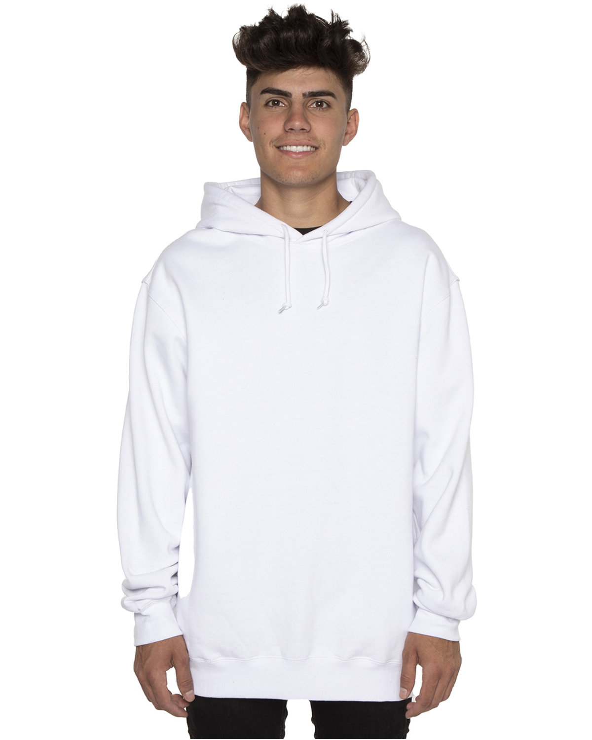 Exclusive Side Pocket Mid-Weight Hooded Pullover-Beimar