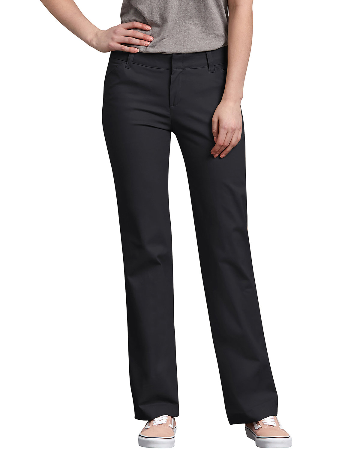 Ladies Relaxed Straight Stretch Twill Pant-