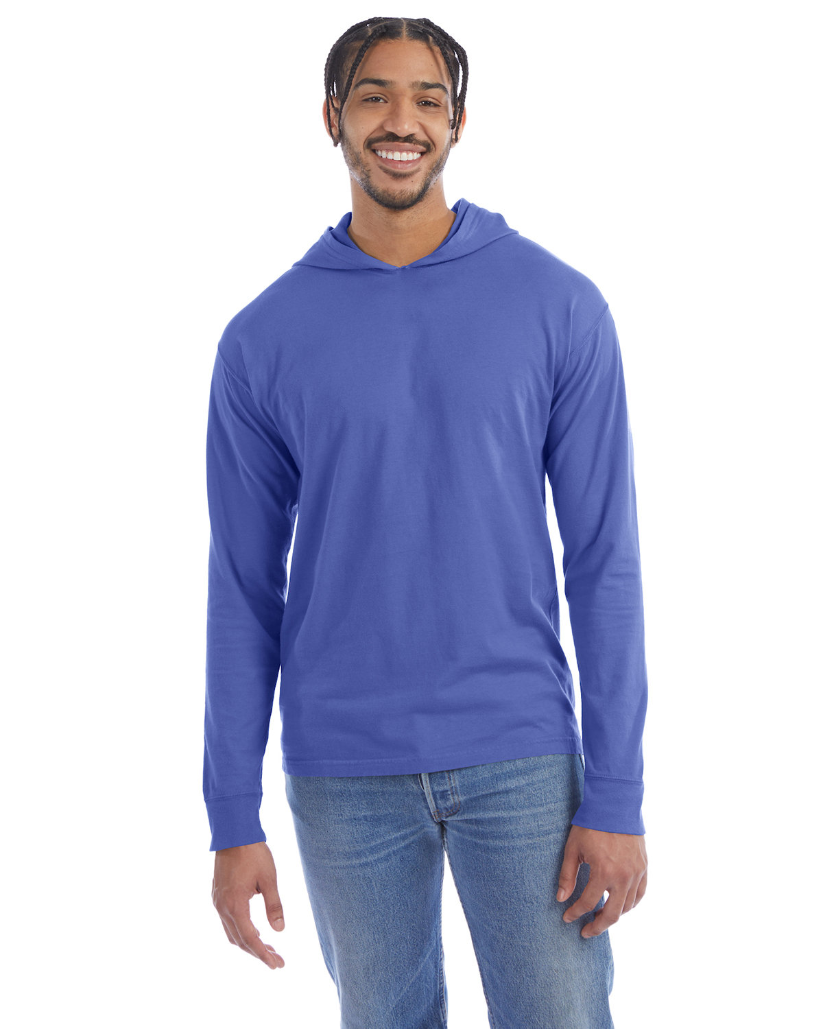 Unisex Jersey Hooded T-Shirt-