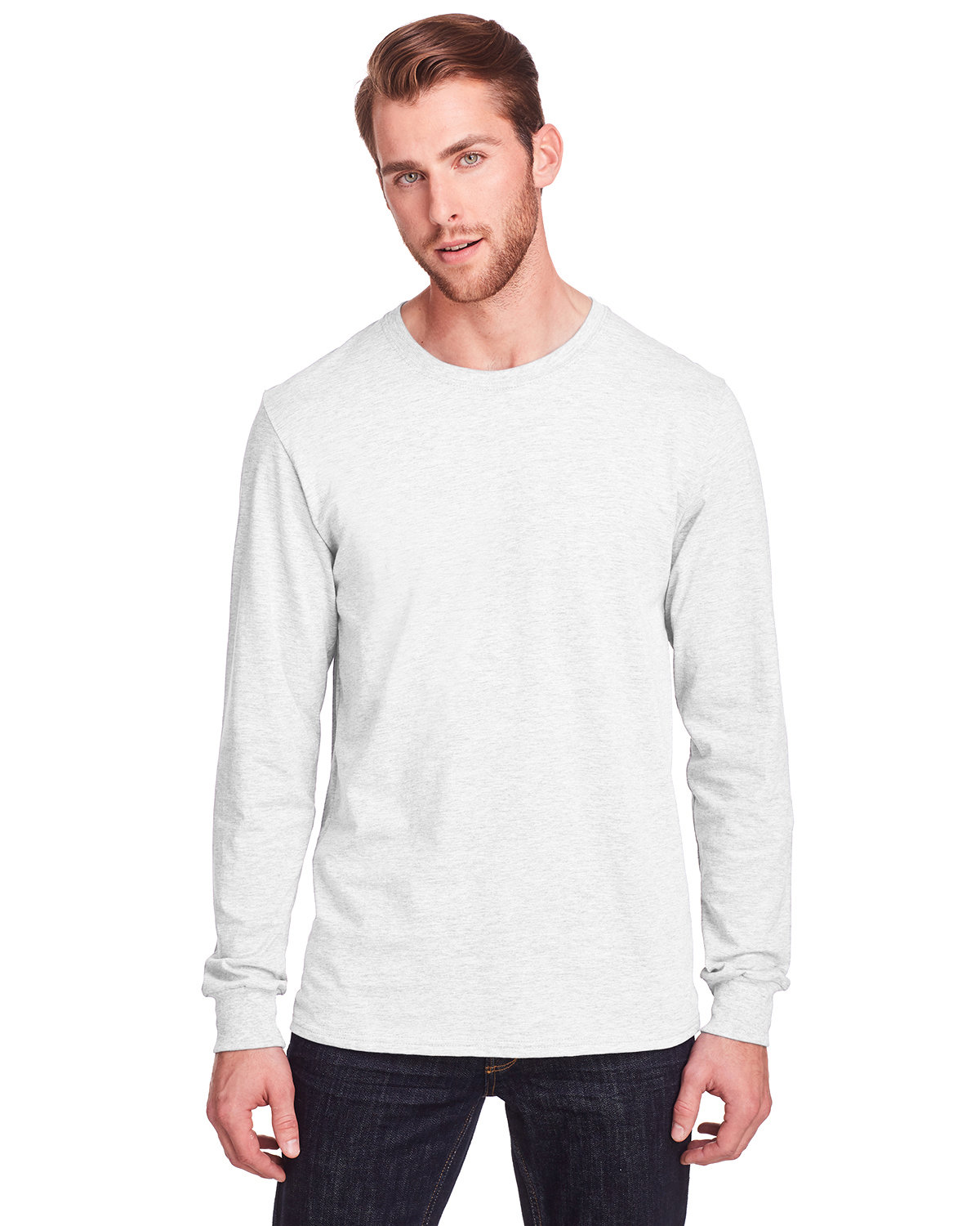 Adult Iconic™ Long Sleeve T-Shirt-Fruit of the Loom