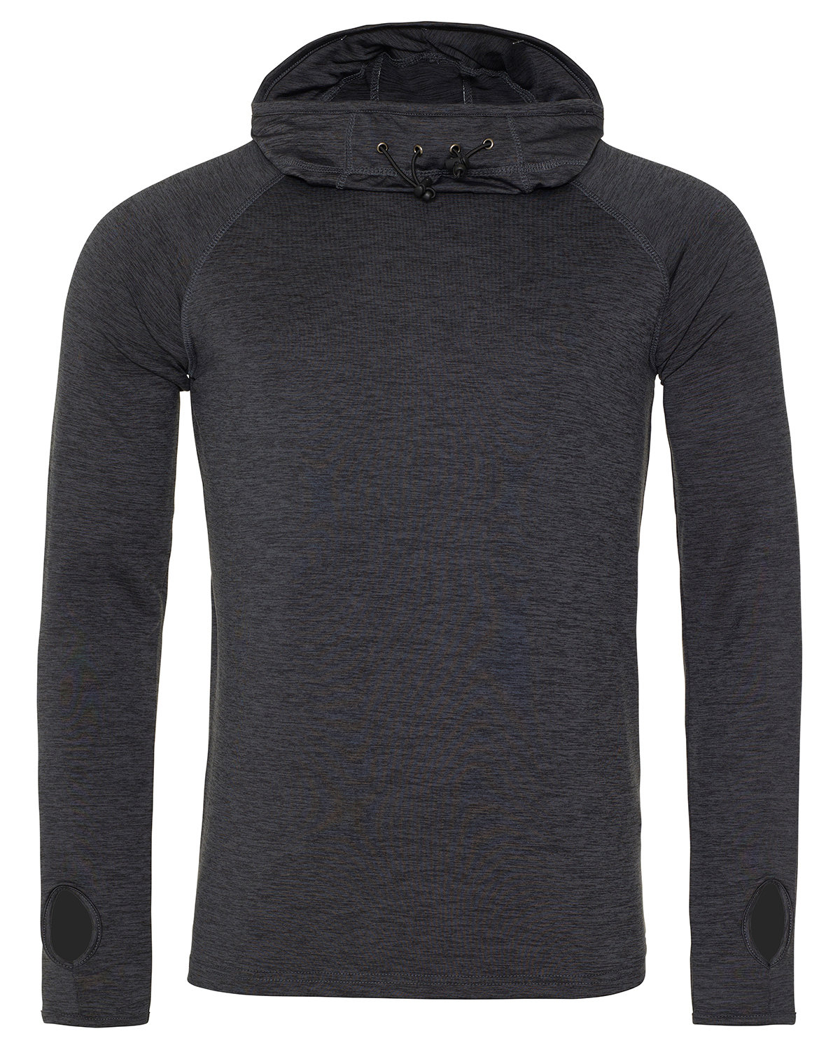 Buy Mens Cool Cowl-Neck Long-Sleeve T-Shirt - Just Hoods By AWDis ...