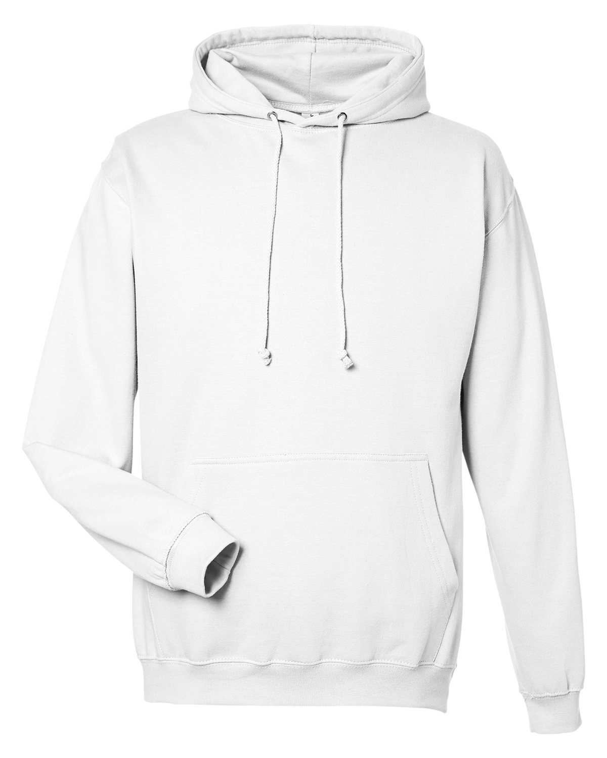 Mens Midweight College Hooded Sweatshirt-Just Hoods By AWDis