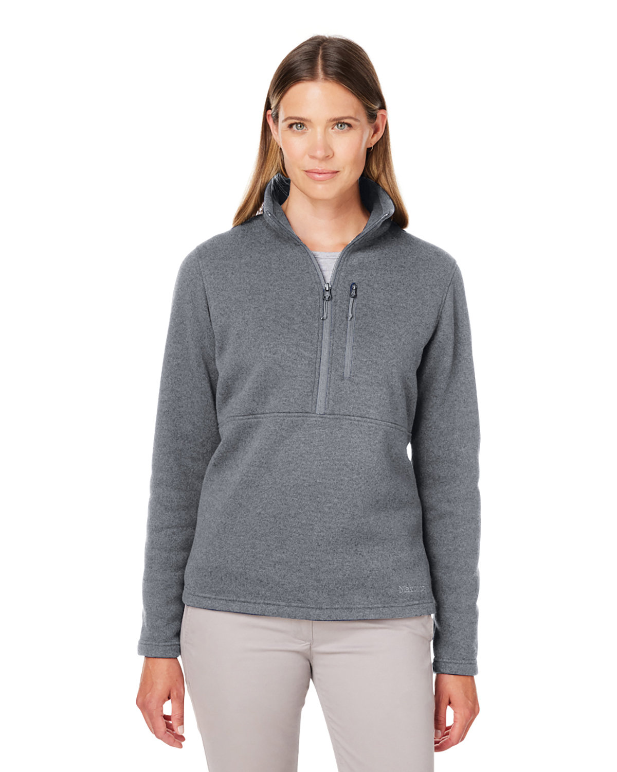 Ladies Dropline Half-Zip Sweater Fleece Jacket-Marmot