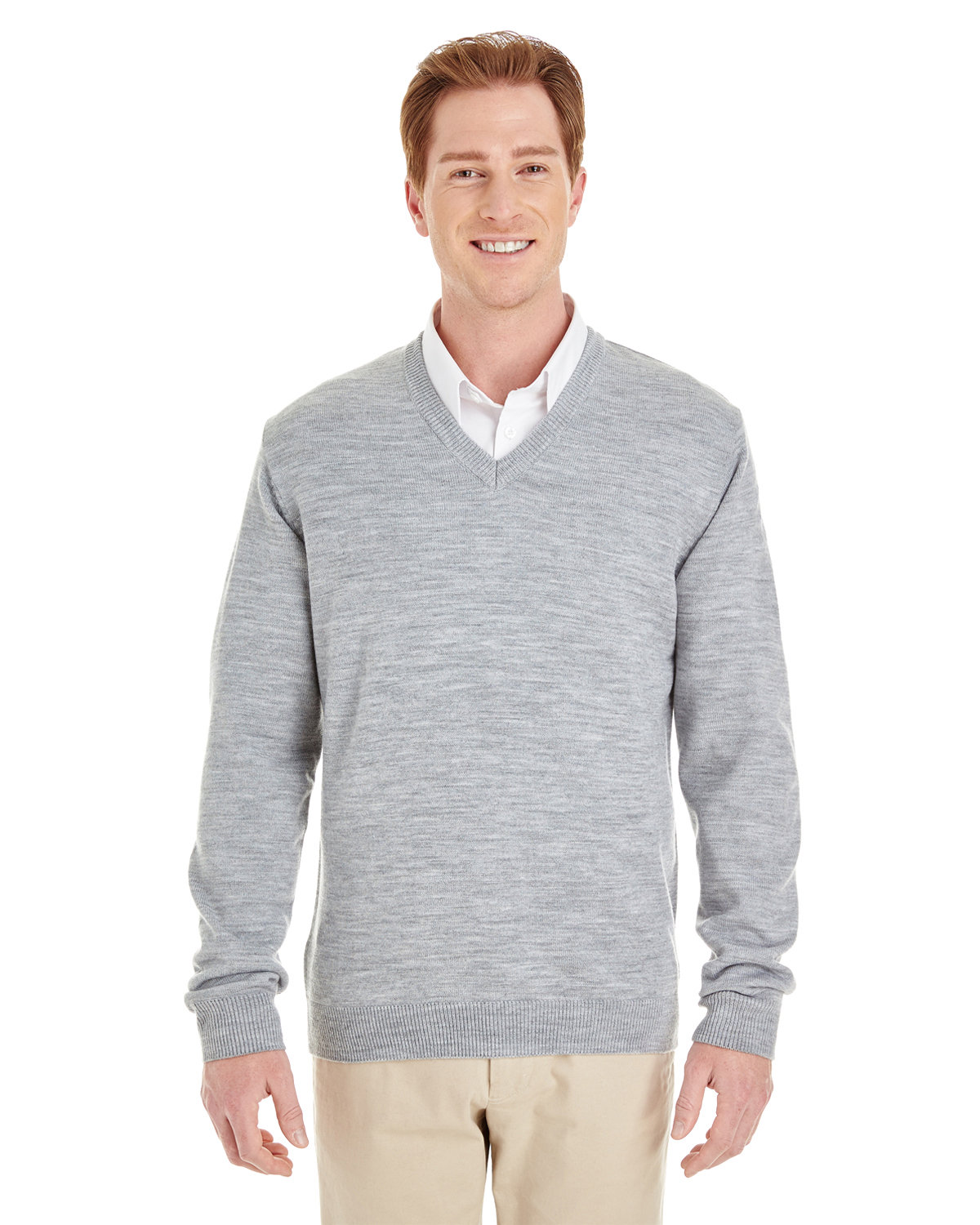 Mens Pilbloc™ V-Neck Sweater-Harriton