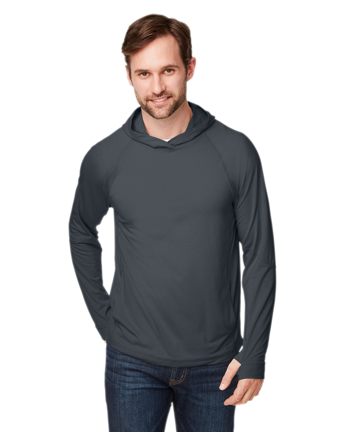 Unisex Jaq Stretch Performance Hooded T-Shirt-North End