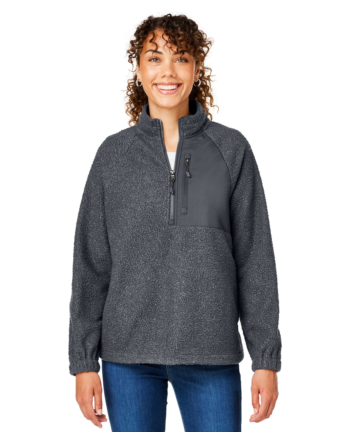 Ladies Aura Sweater Fleece Quarter-Zip-