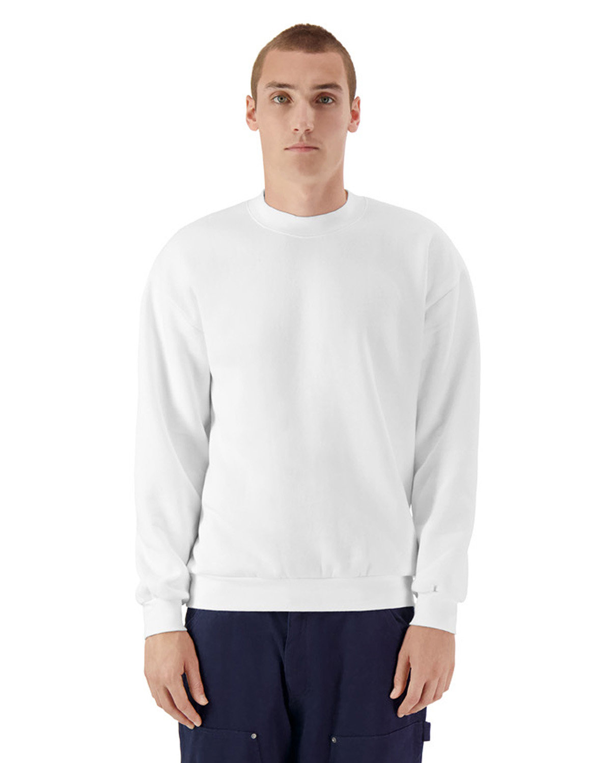 Unisex Reflex Fleece Crewneck Sweatshirt-American Apparel