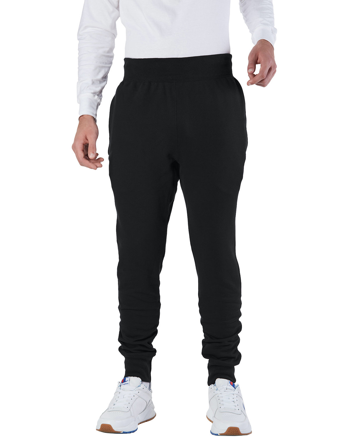 Download 33+ Mens Heather Cuffed Sweatpants Front Left Half-Side ...
