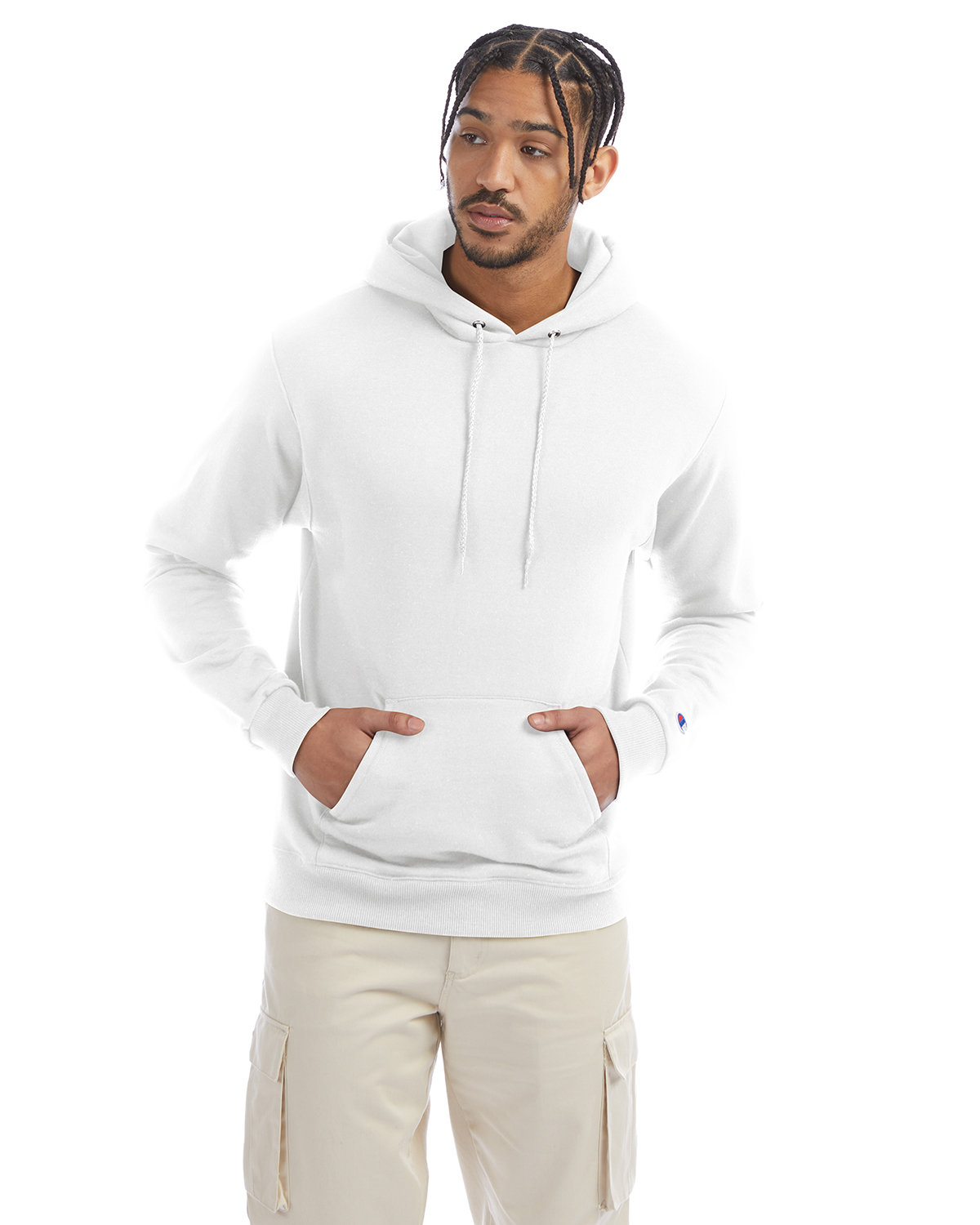 Adult Powerblend® Pullover Hooded Sweatshirt-Champion