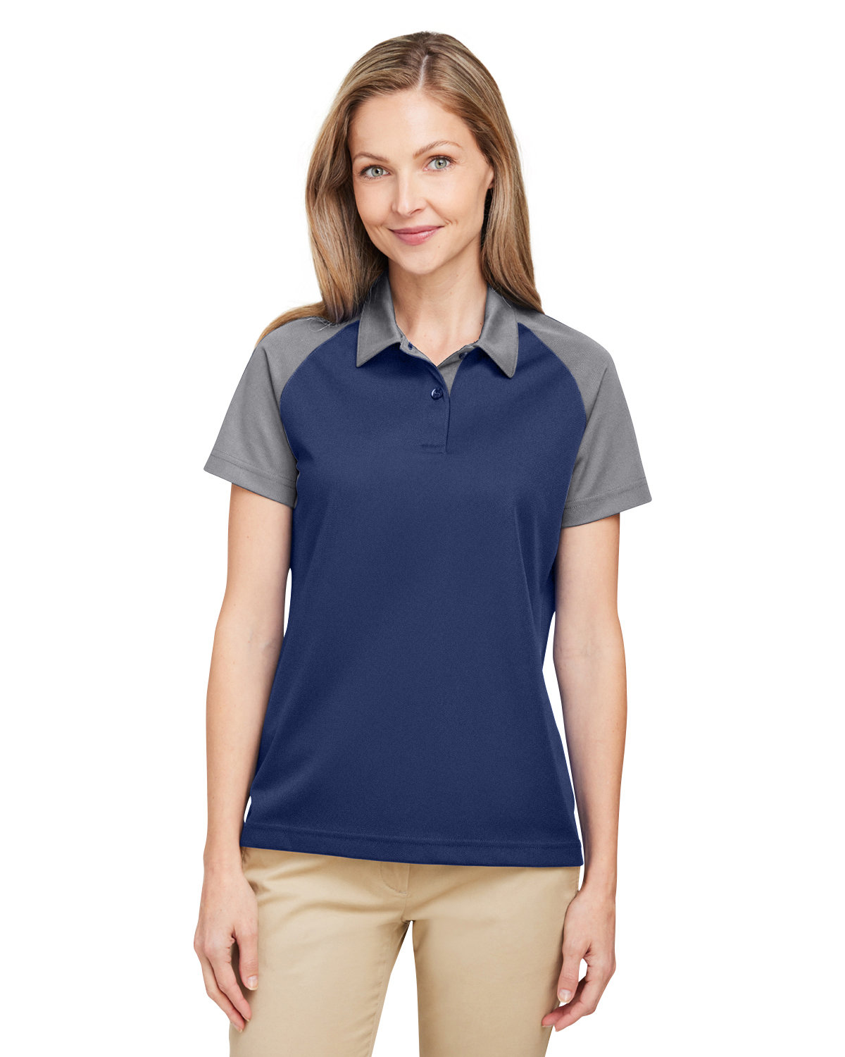 Ladies Command Snag-Protection Colorblock Polo-Team 365
