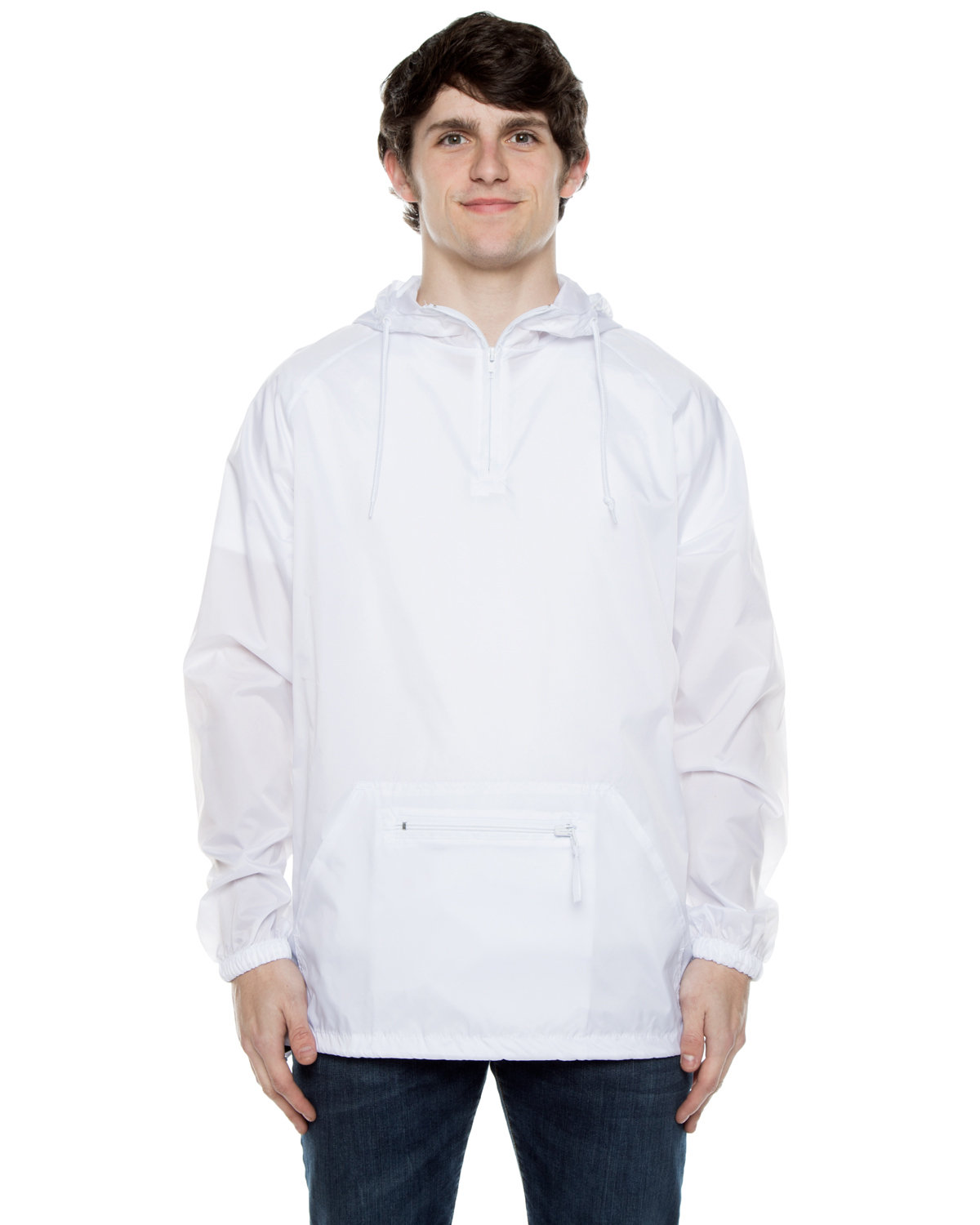 Unisex Nylon Packable Pullover Anorak Jacket-Beimar