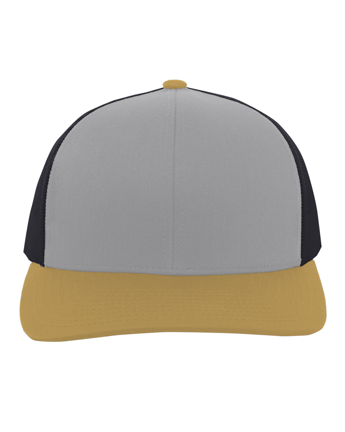 Pacific Headwear Trucker Snapback Hat HT GR/ LT C/ A G 
