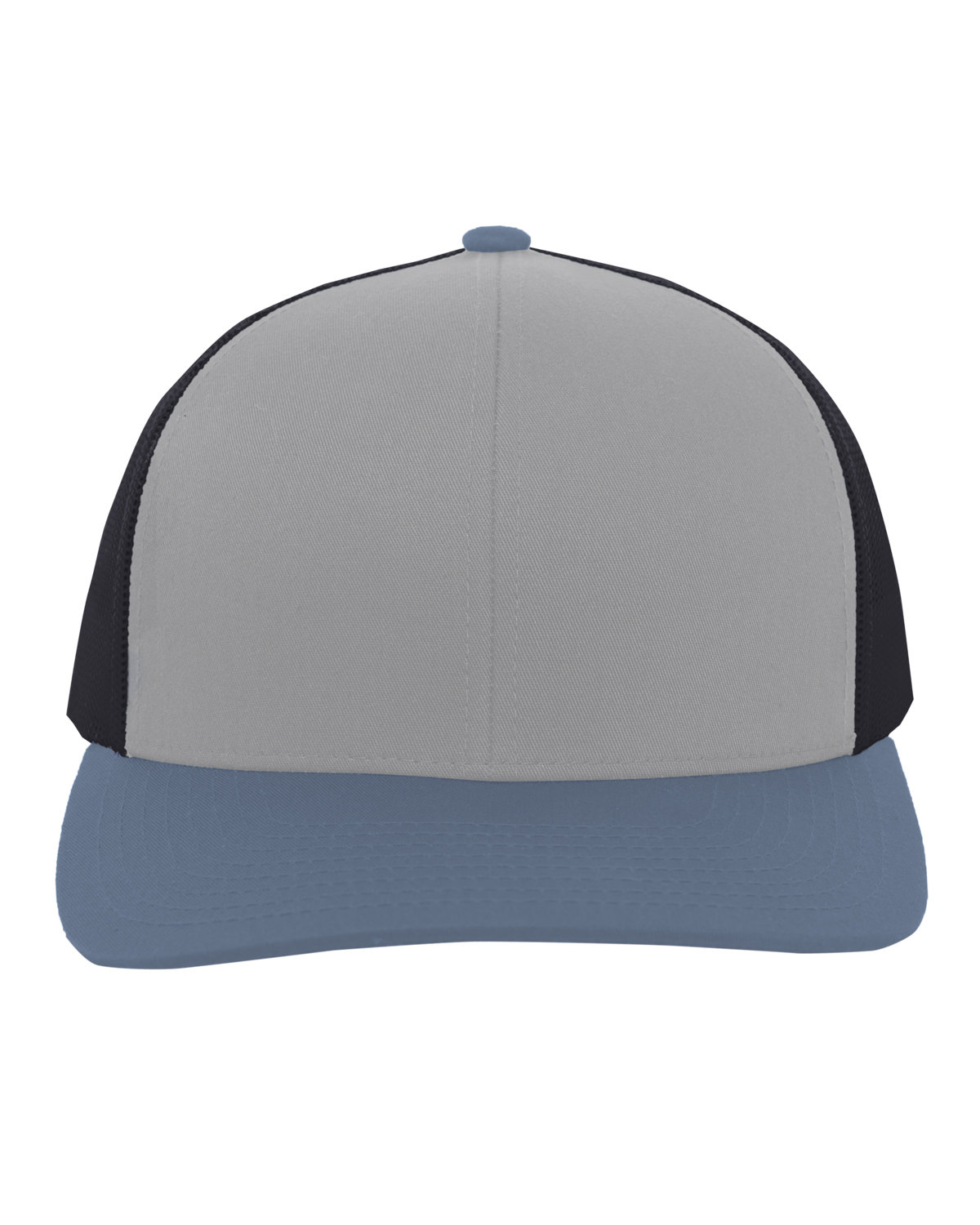 Pacific Headwear Trucker Snapback Hat HT GR/ LT CH/ OB 