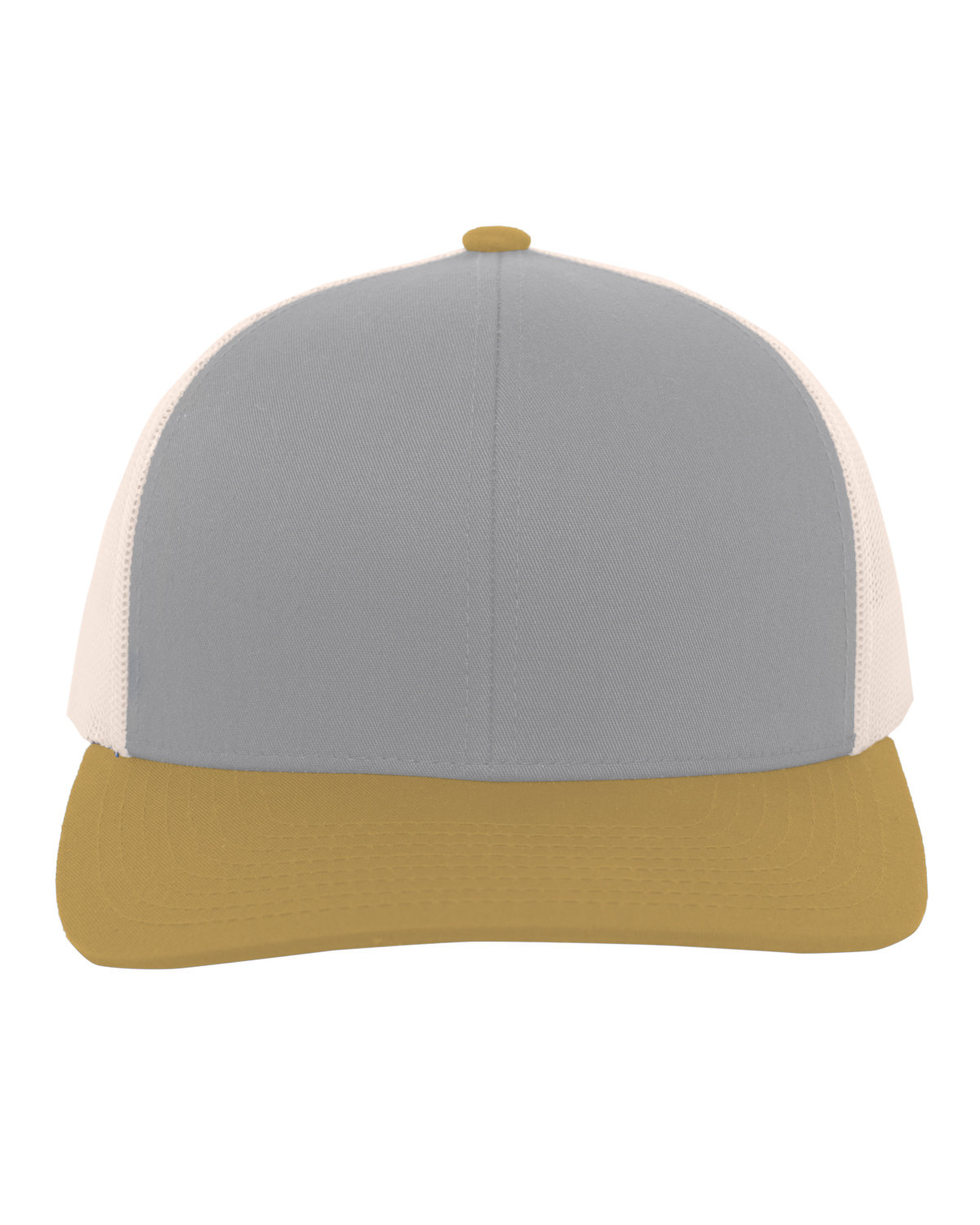 Pacific Headwear Trucker Snapback Hat HT GR/ BG/ AM GD 
