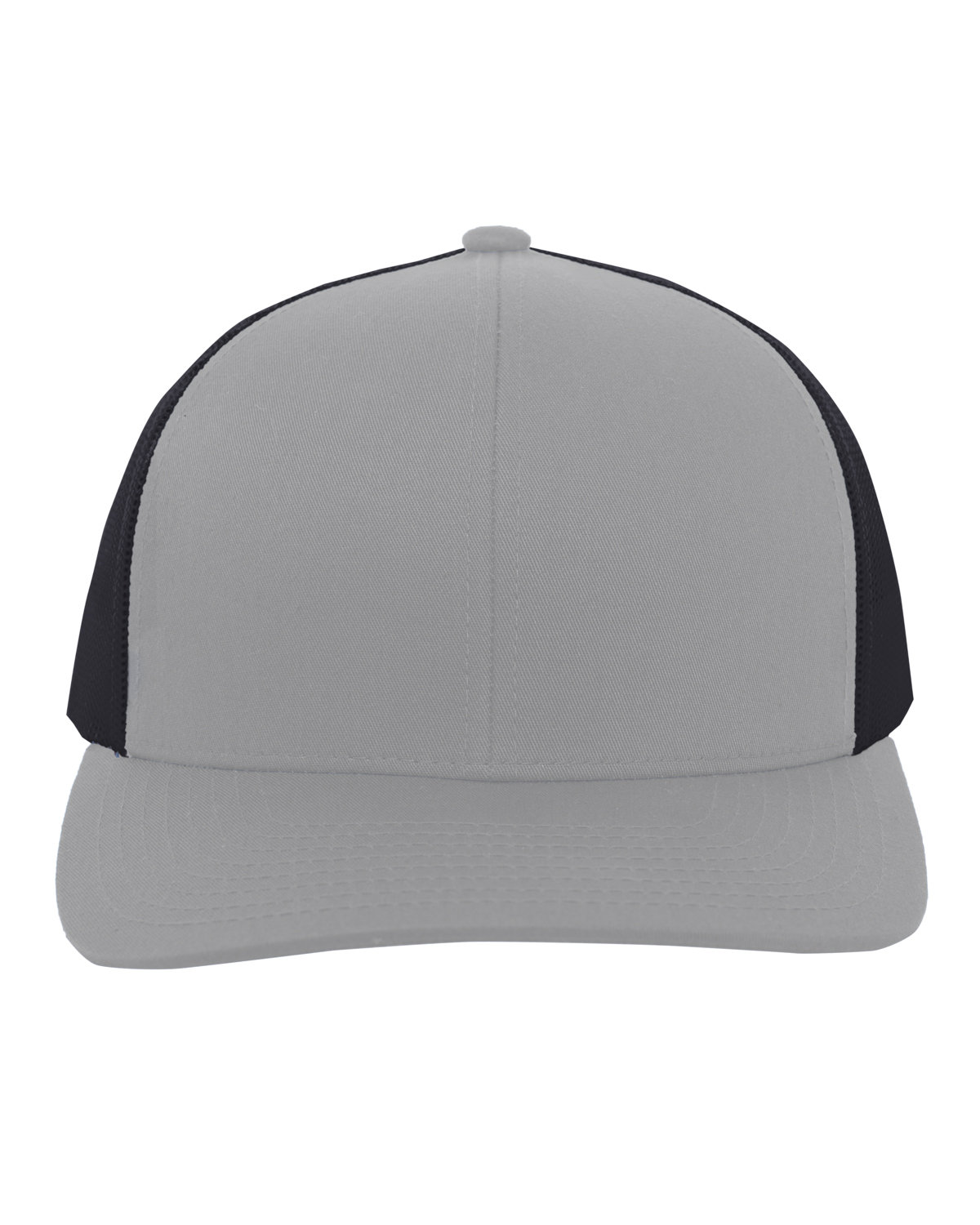 Pacific Headwear Trucker Snapback Hat HTH GRY/ LT CHAR 