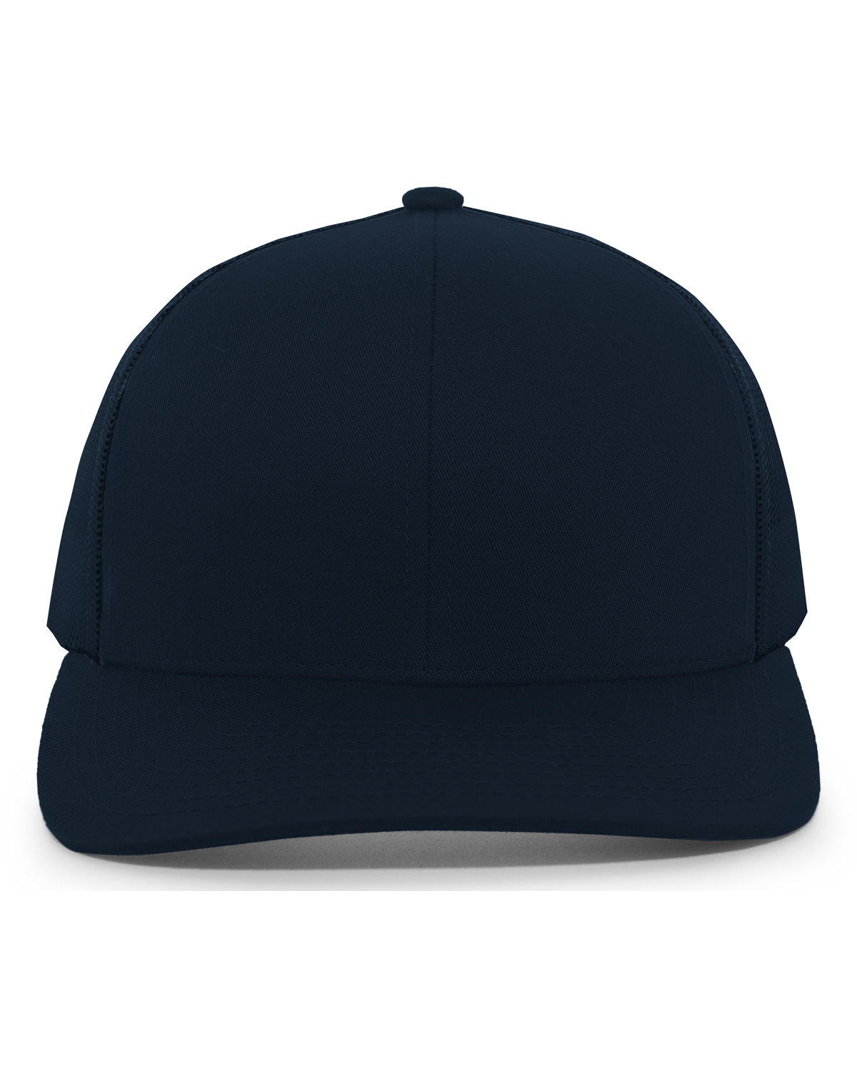 Pacific Headwear Trucker Snapback Hat NAVY 
