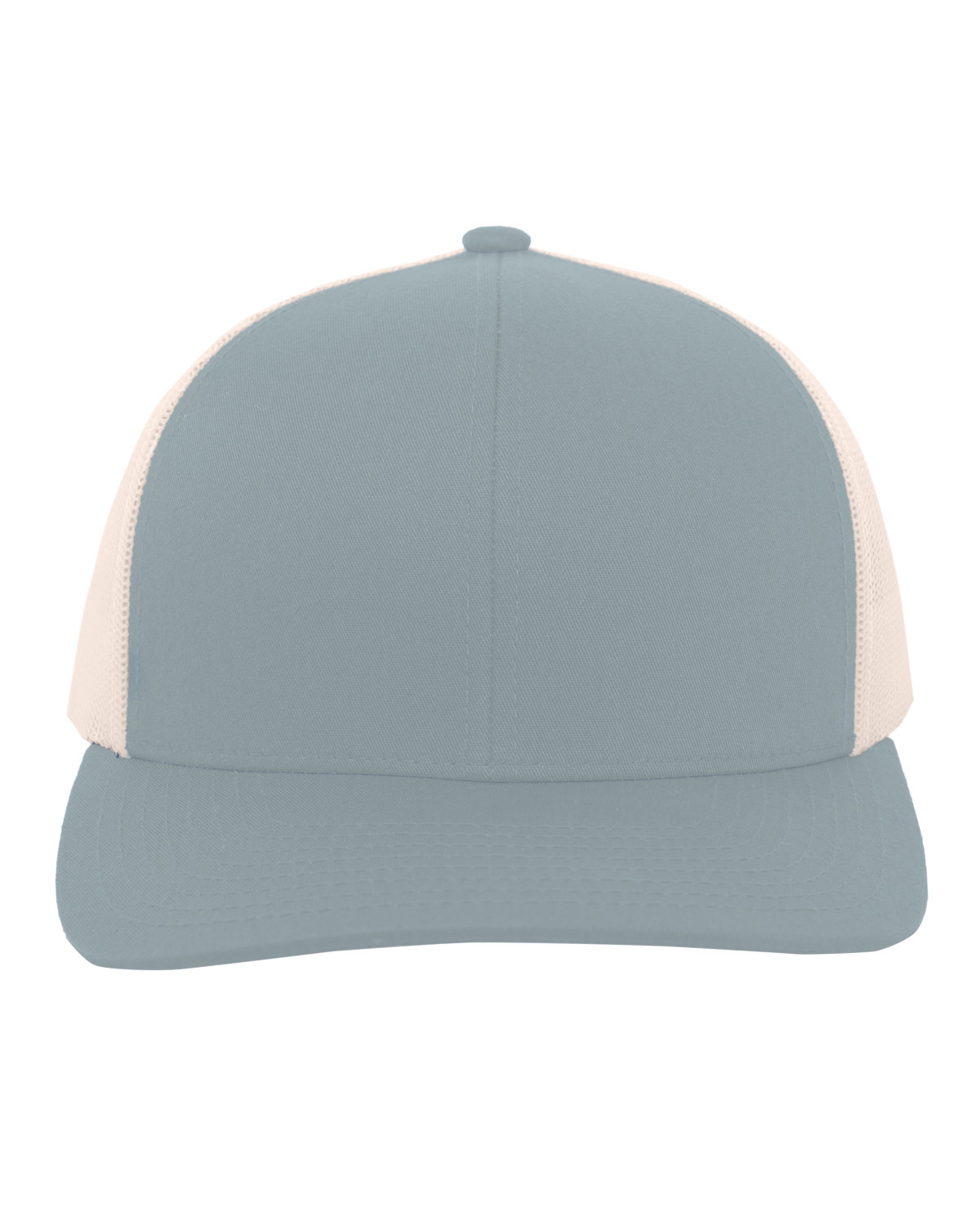 Pacific Headwear Trucker Snapback Hat SMOKE BLUE/ BGE 