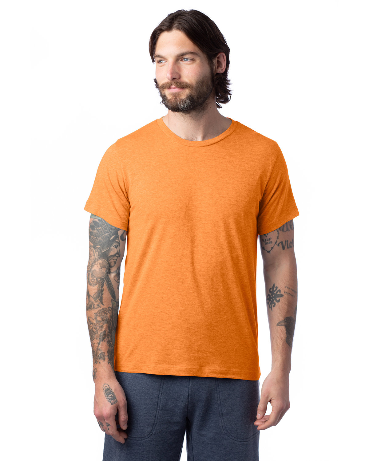 Alternative Unisex Go-To T-Shirt HEATHR STAY GOLD 