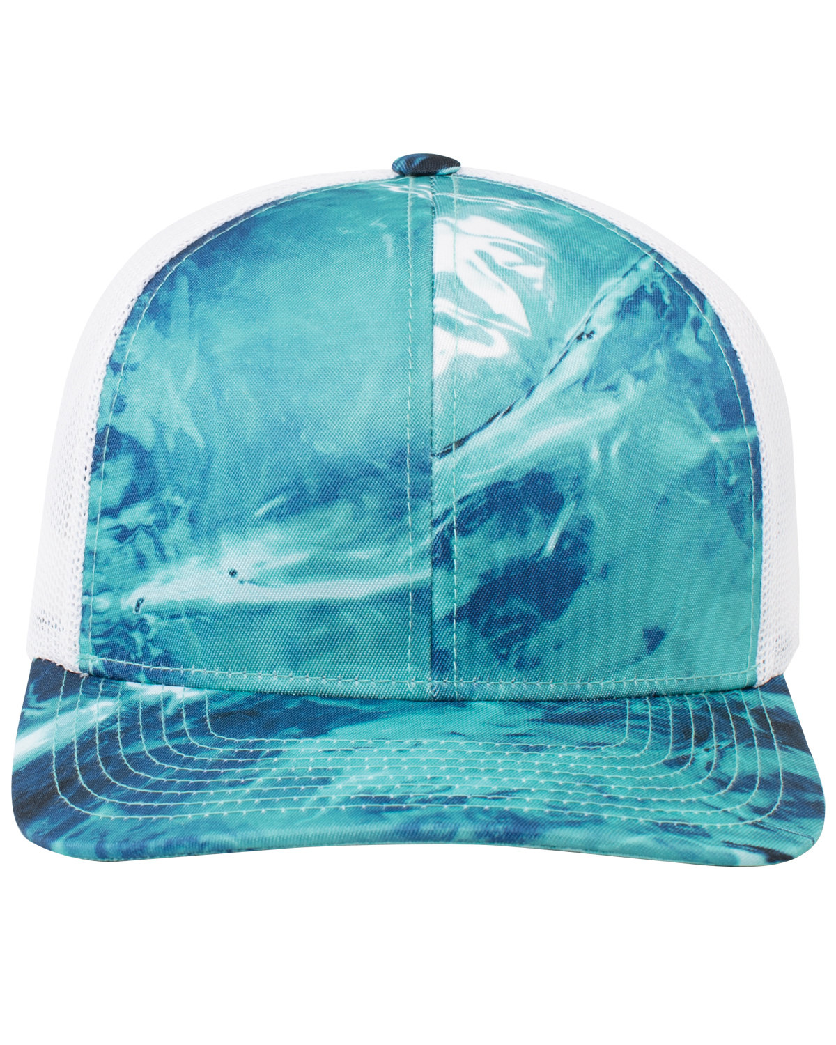Pacific Headwear Snapback Trucker Hat EQUATOR/ WHITE 