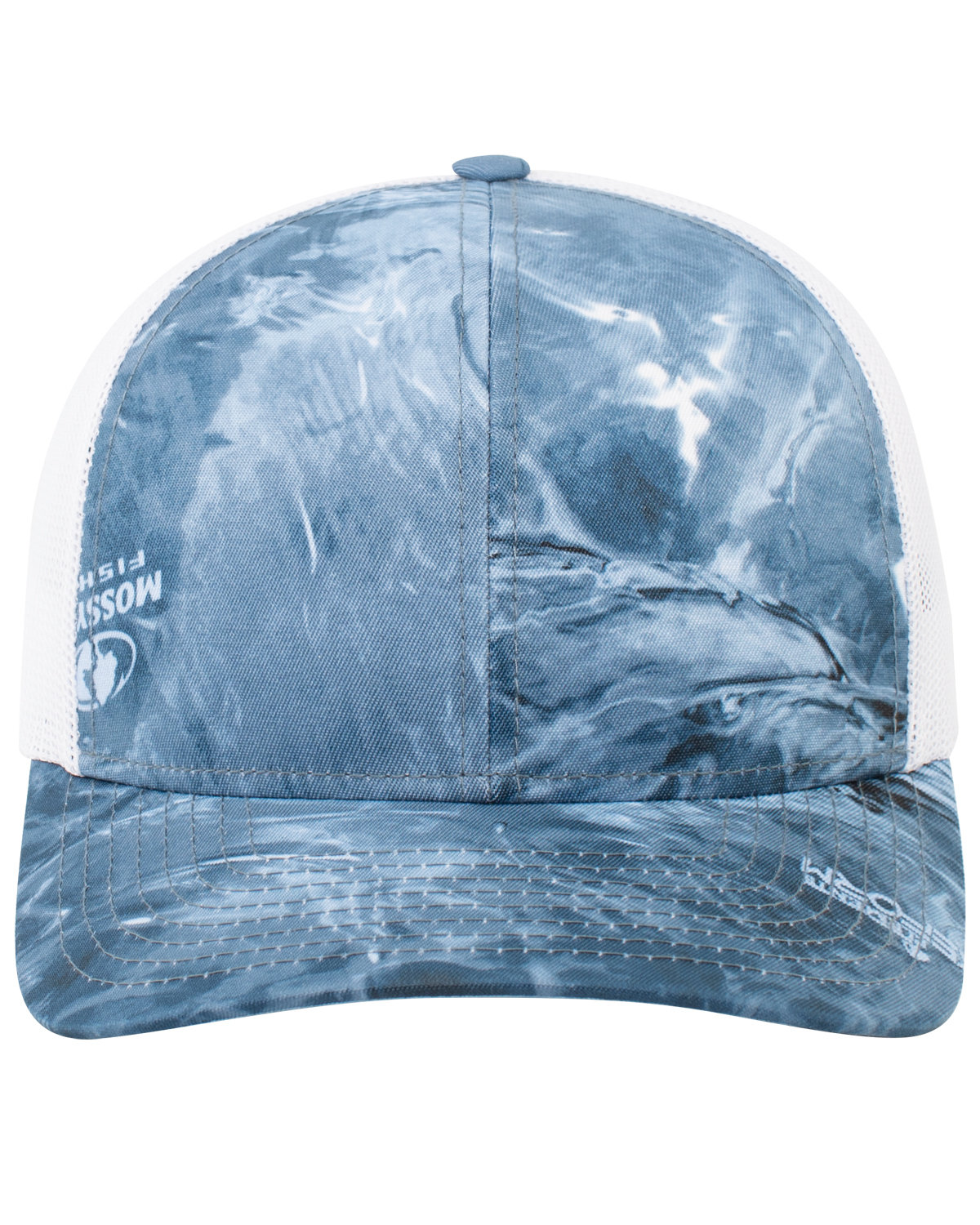 Pacific Headwear Snapback Trucker Hat HIGH SEAS/ WHITE 