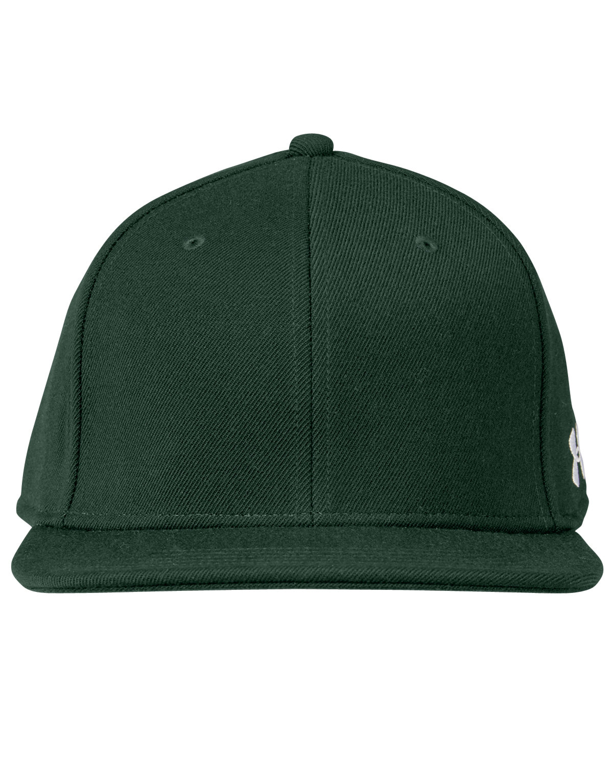 Under Armour SuperSale Flat Bill Cap- Solid FR GRN/ WH _30 