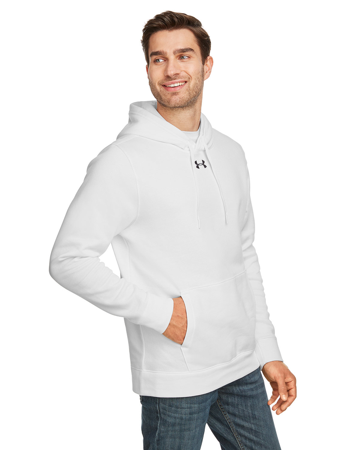 Under Armour Men\'s Hustle Pullover Hooded Sweatshirt | alphabroder