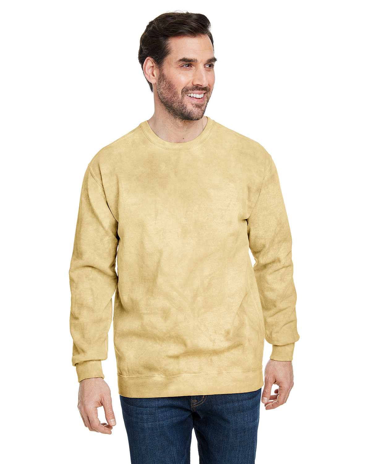 Comfort Colors Adult Color Blast Crewneck Sweatshirt CITRINE 