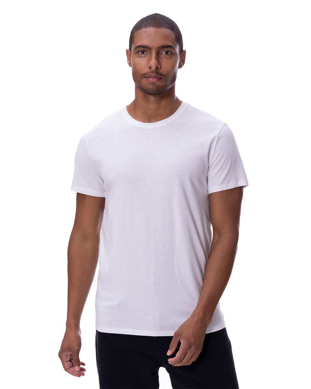 Threadfast Apparel Unisex Ultimate Cotton T-Shirt WHITE NFC 