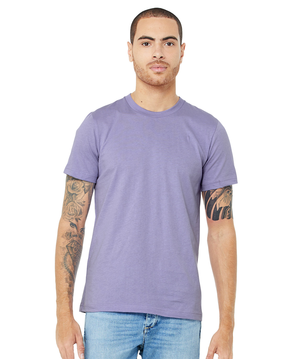 Bella + Canvas Unisex Jersey T-Shirt dark lavender 