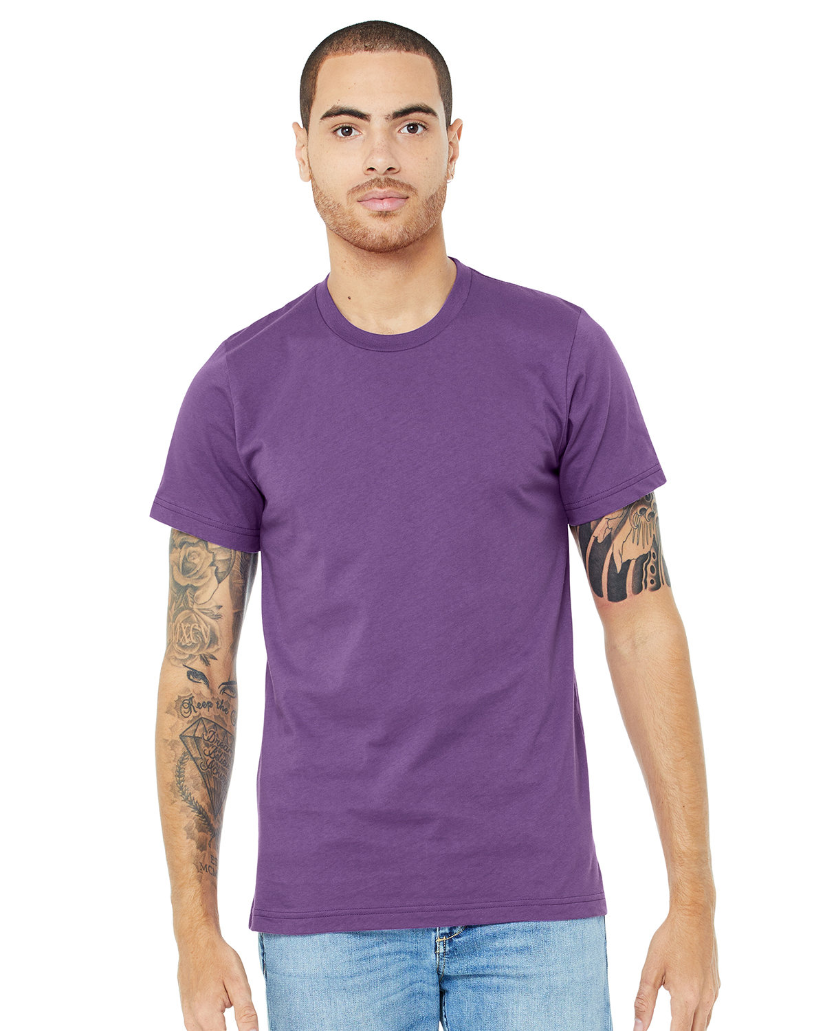 Bella + Canvas Unisex Jersey T-Shirt royal purple 